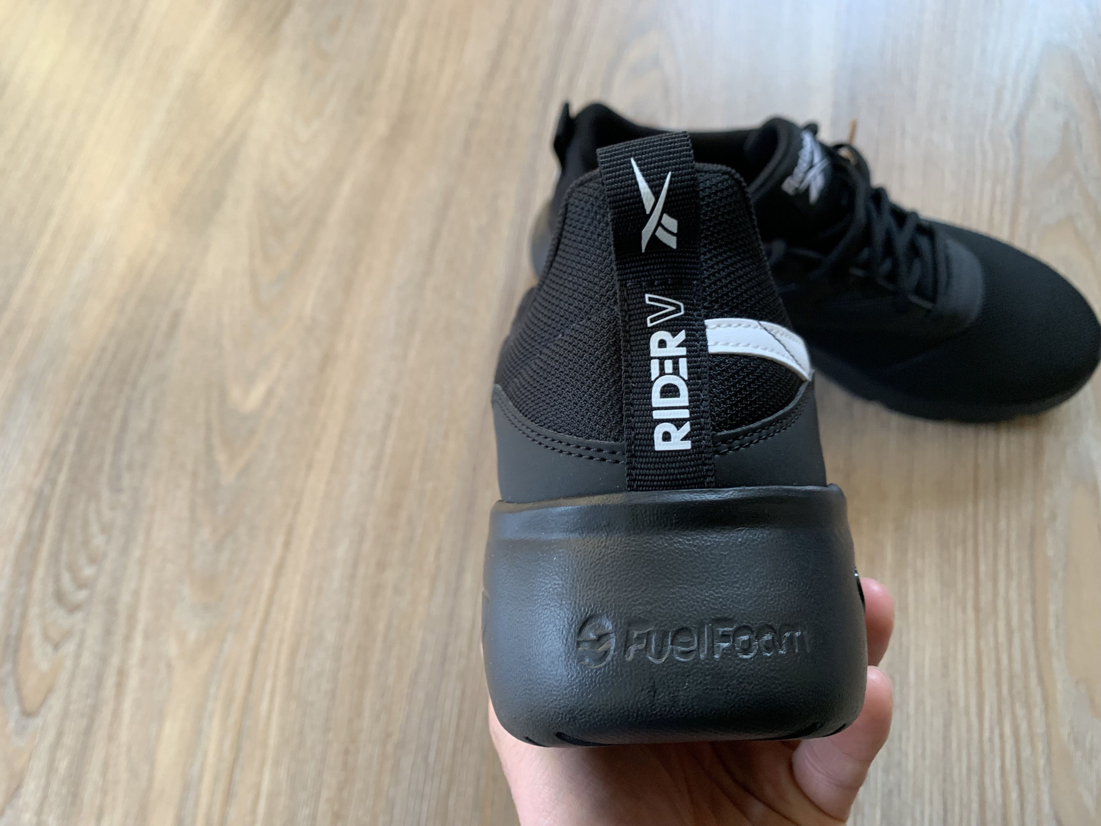 Reebok Mens Reebok Rider V Black Sneakers Size US 11 / EU 44 - 7 Thumbnail