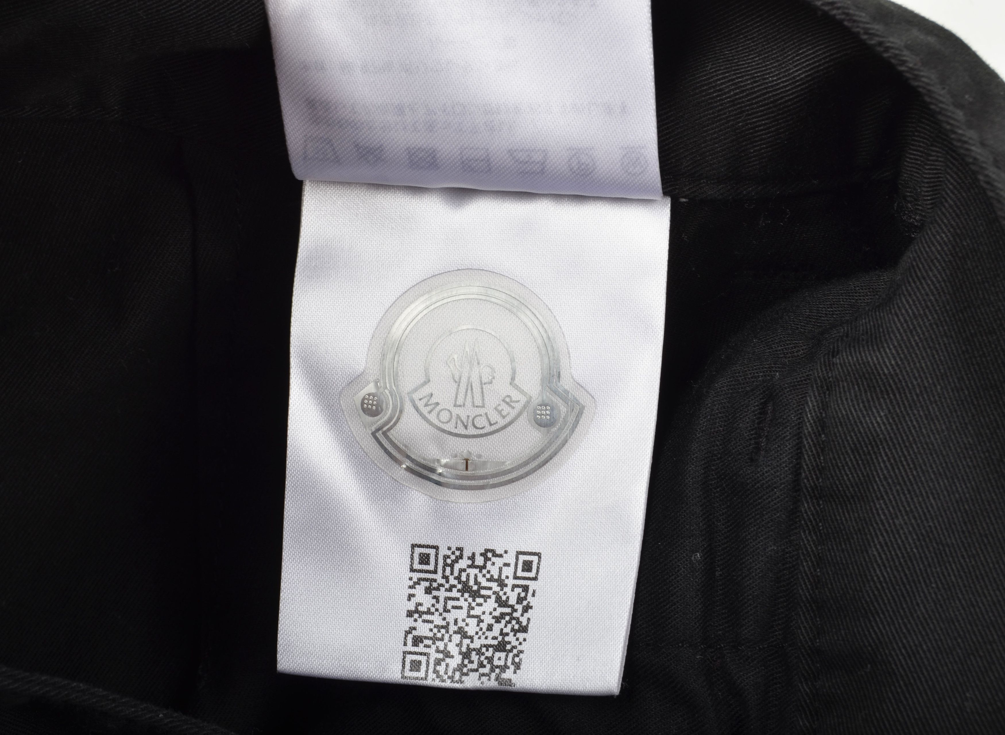 Moncler Moncler High Rise Cotton Black Straight Trousers Pants Size 26" / US 2 / IT 38 - 6 Thumbnail