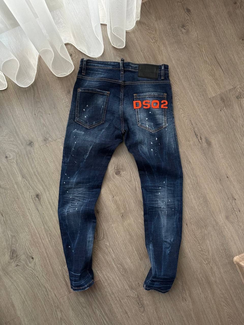 Dsquared2 × Vintage Vintage Disquared2 Denim Big Logo Pants Size US 32 / EU 48 - 4 Thumbnail