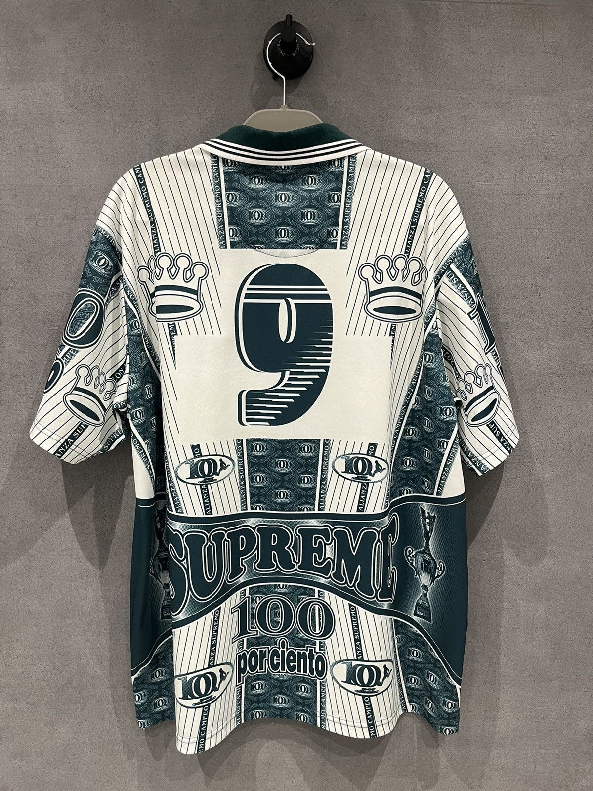 Supreme Supreme Por Ciento Soccer Jersey Size US XL / EU 56 / 4 - 2 Thumbnail