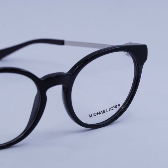 Michael Kors Michael Kors MK4048 3163 Kea Eyeglasses Black/Silver 51mm Size ONE SIZE - 2 Thumbnail