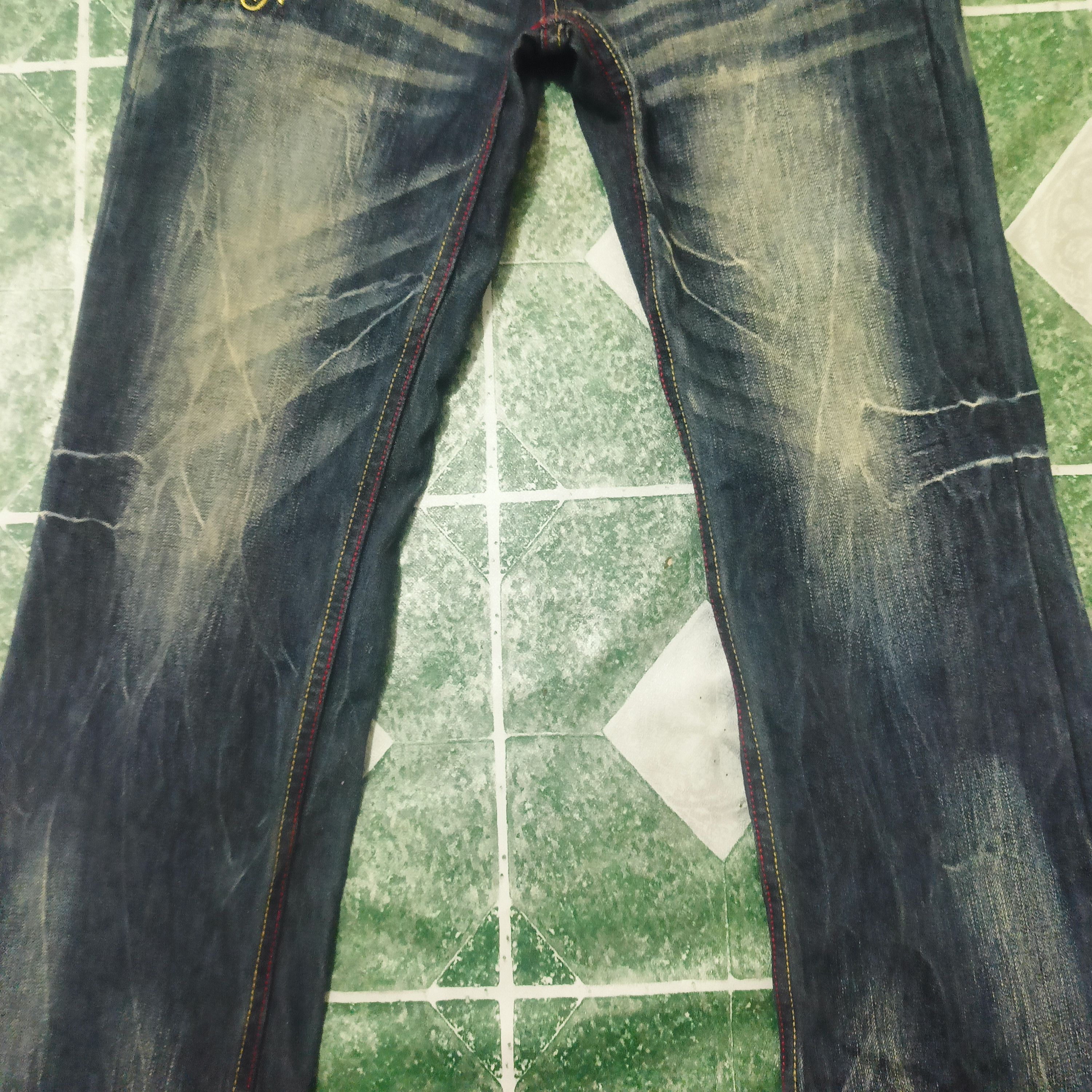 If Six Was Nine Roy 310 flared distressed bootcut jeans Size US 29 - 9 Thumbnail