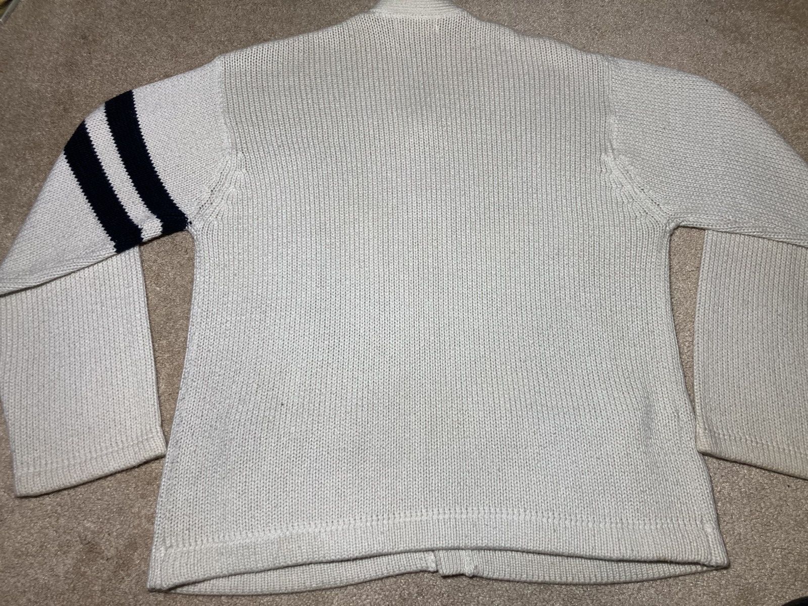Hysteric Glamour 1989 Hysteric Glamour Boys Penis Cardigan Striped Baggy 90s Size US M / EU 48-50 / 2 - 9 Thumbnail