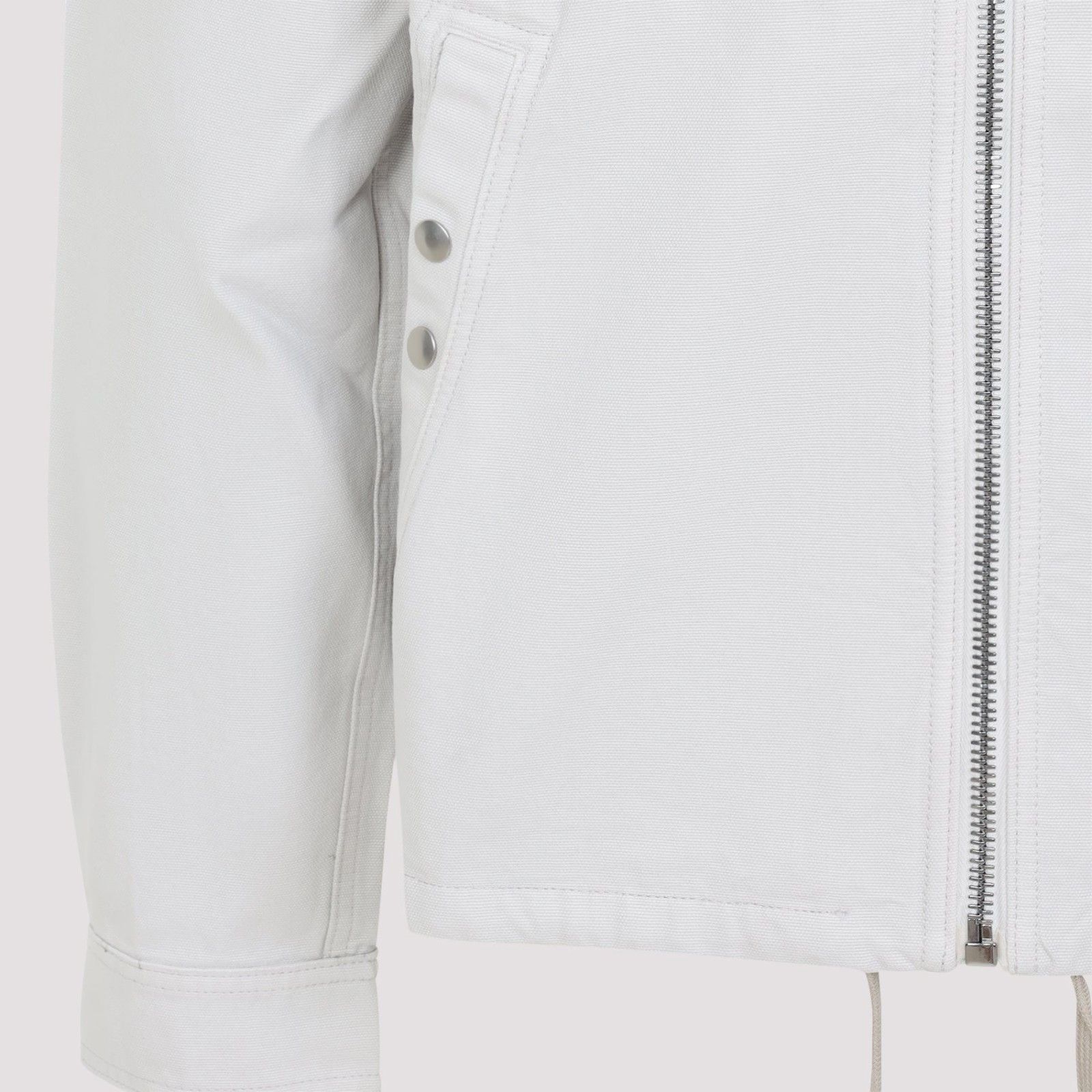 Rick Owens RICK OWENS DRKSHDW White Zip Jacket New & Authentic (Men's Size US XL / EU 56 / 4 - 5 Thumbnail