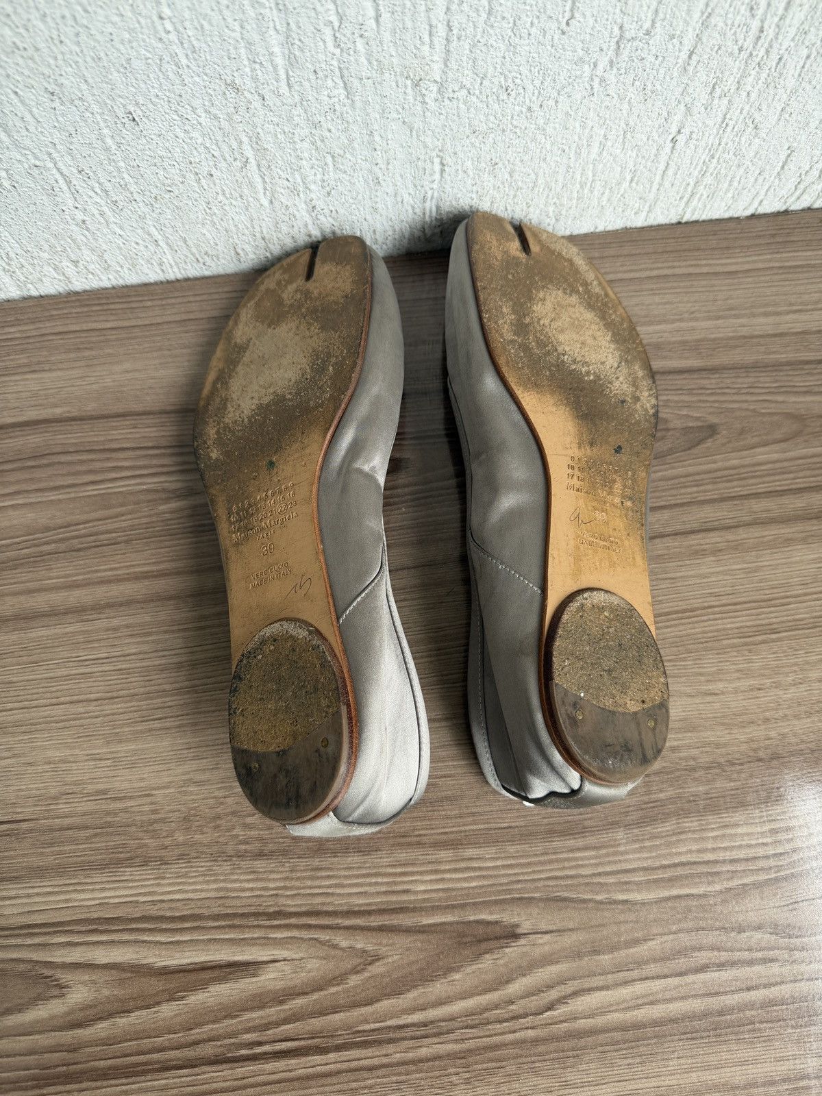 Maison Margiela Satin tabi ballet flats Size US 9 / IT 39 - 15 Thumbnail