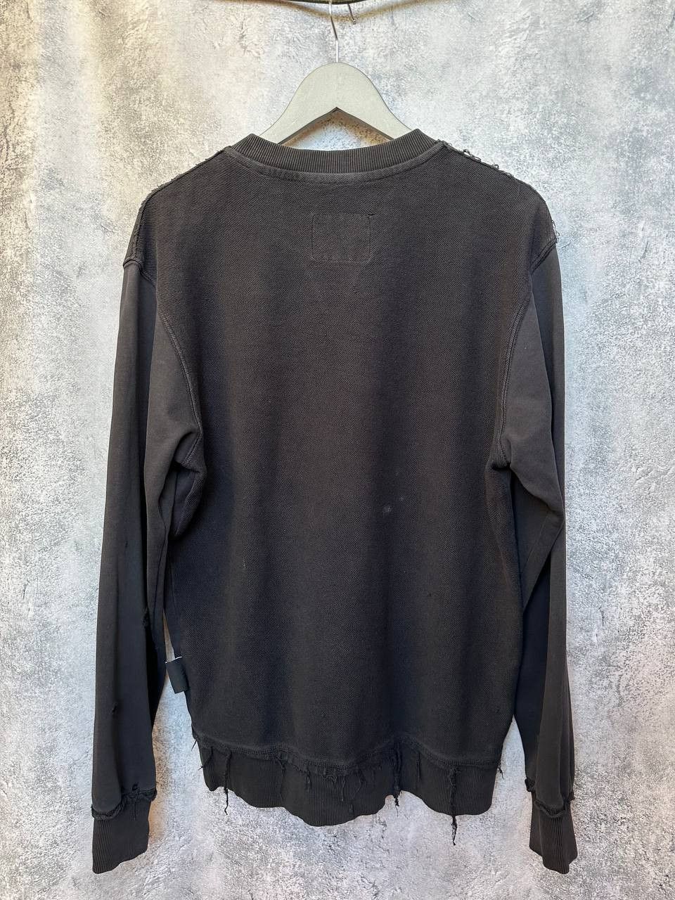 Versace Jeans Couture Versace Jeans Couture Felpa Distressed Sweatshirt Embossed Size US M / EU 48-50 / 2 - 3 Thumbnail