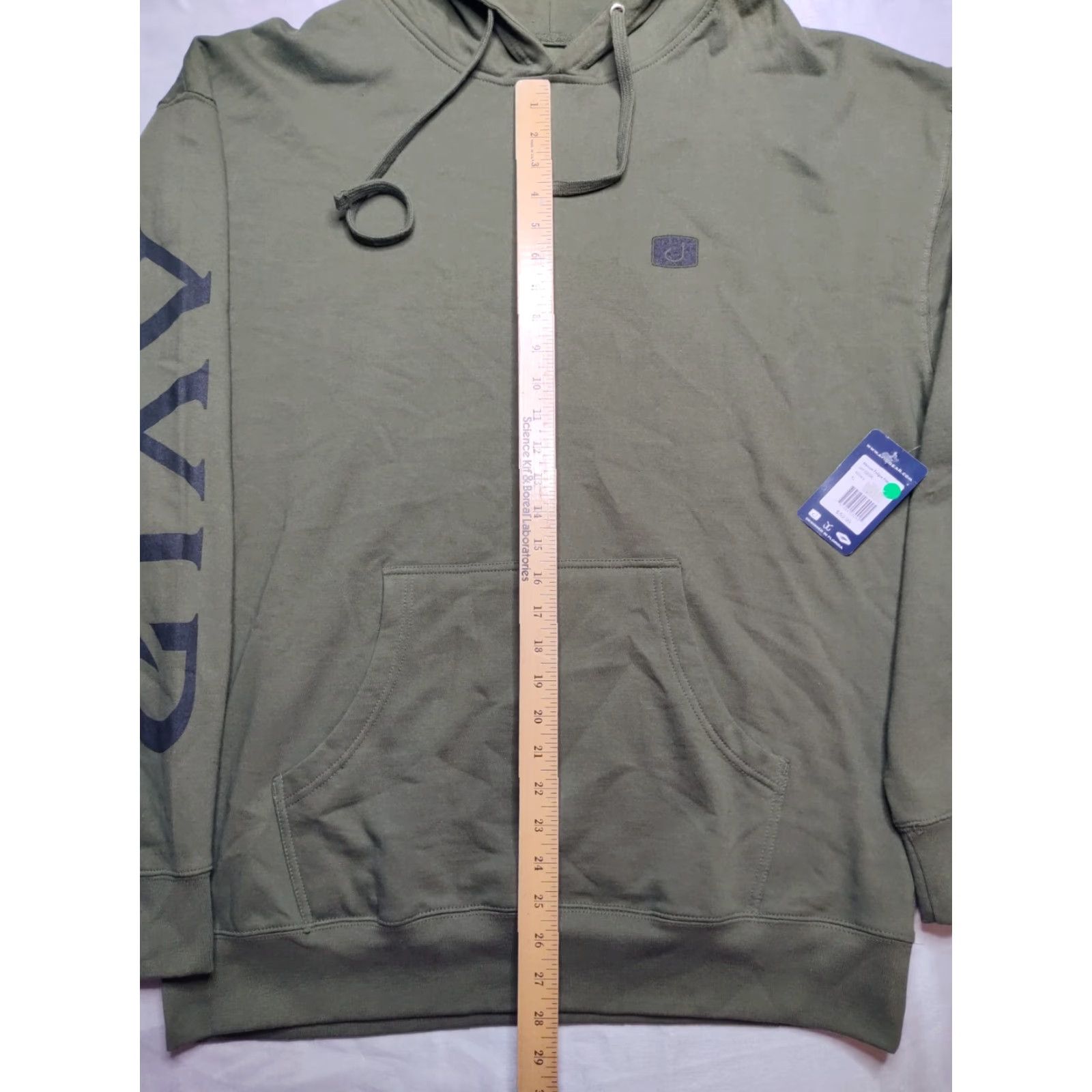 Emerica AVID Merica Fatigue Green Hoodie Mens XL Pullover Hooded Fleece Graphic Print Size US XL / EU 56 / 4 - 6 Thumbnail