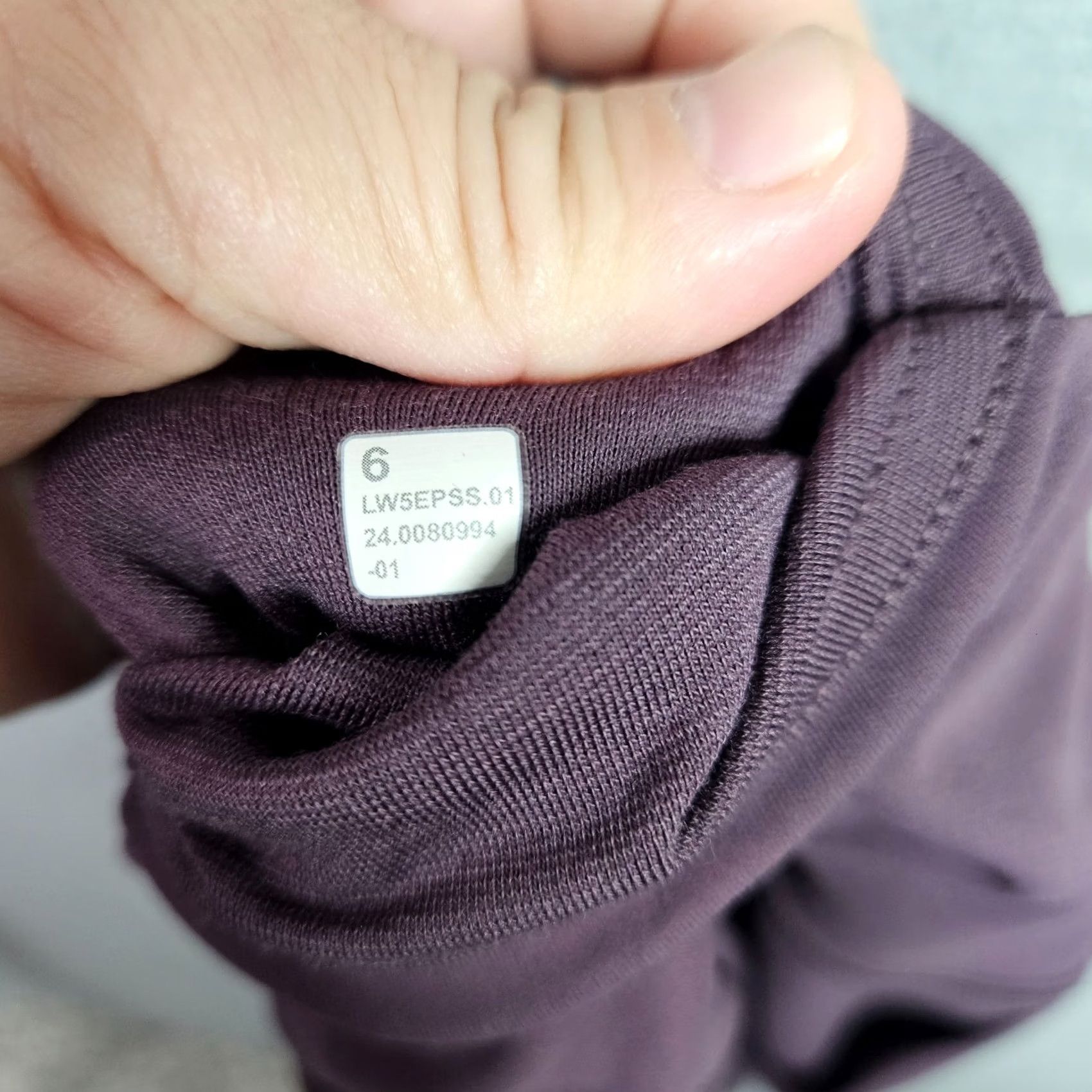 Lululemon Lululemon Wunder Train High Rise Tight with Pockets Java Size 6 Purple Leggings Size 28" / US 6 / IT 42 - 6 Thumbnail