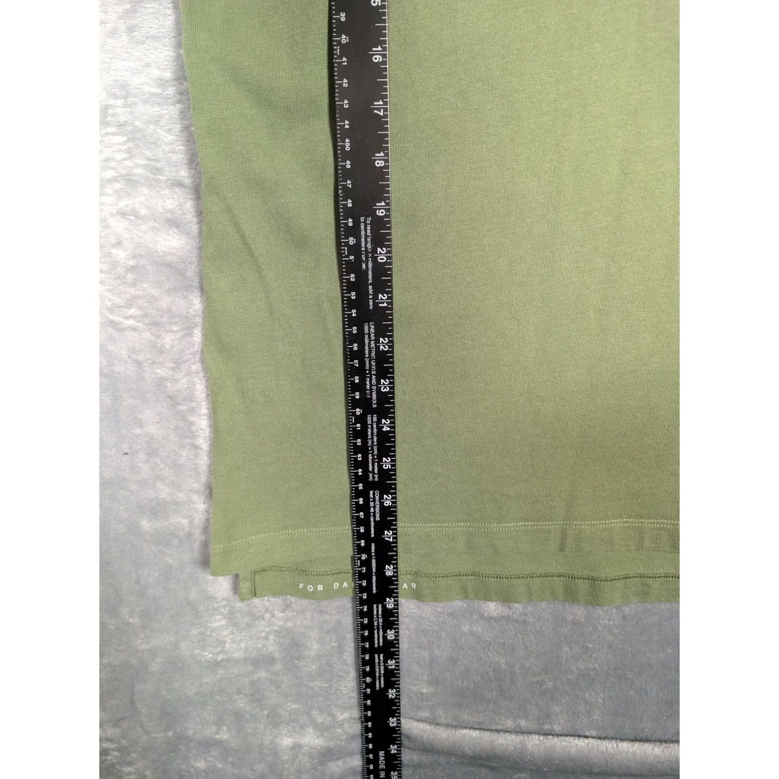 Vintage Mack Weldon Polo Shirt Mens XL Green Solid 100% Cotton Knit Casual Short Sleeve Size US XL / EU 56 / 4 - 2 Thumbnail