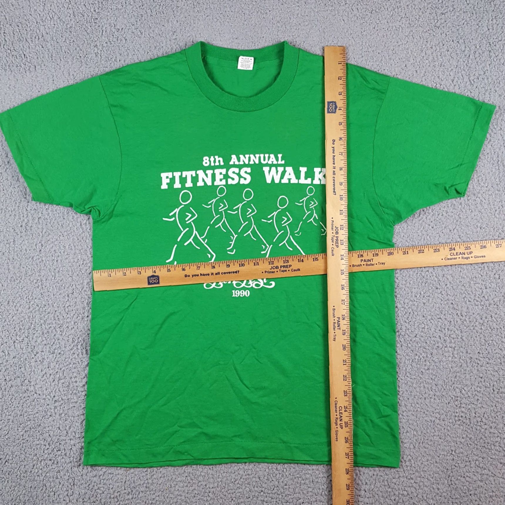 Vintage VINTAGE 90s Fun Fest Music Festival Walk Men's Size M Green Band Tour T Shirt Size US M / EU 48-50 / 2 - 7 Thumbnail