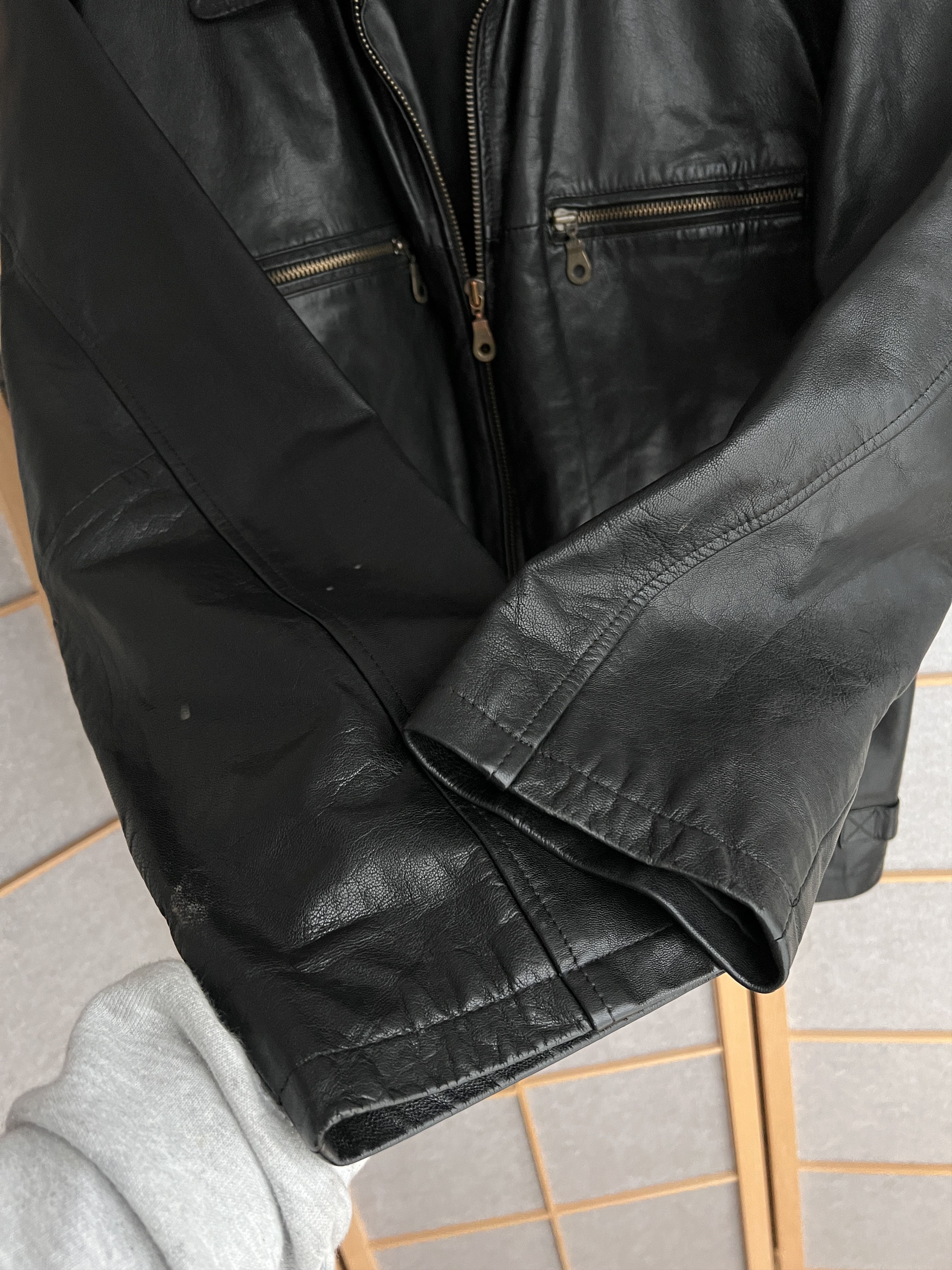 If Six Was Nine Japanese shine leather jacket 2000s rick owens kapital style Size US L / EU 52-54 / 3 - 14 Thumbnail