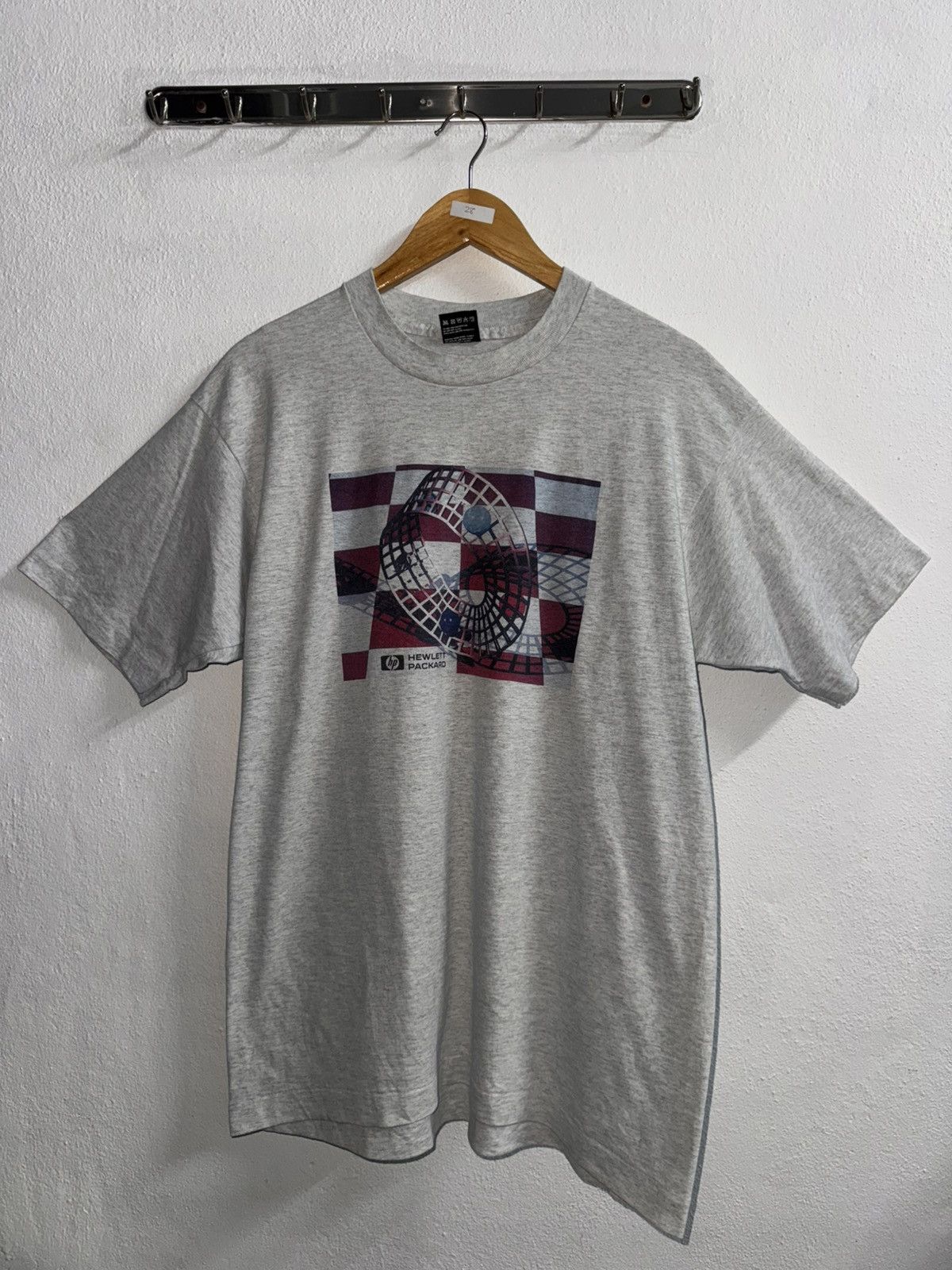 Fruit Of The Loom HP (Hewlett Packard) vintage promo tee Size US XL / EU 56 / 4 - 1 Thumbnail