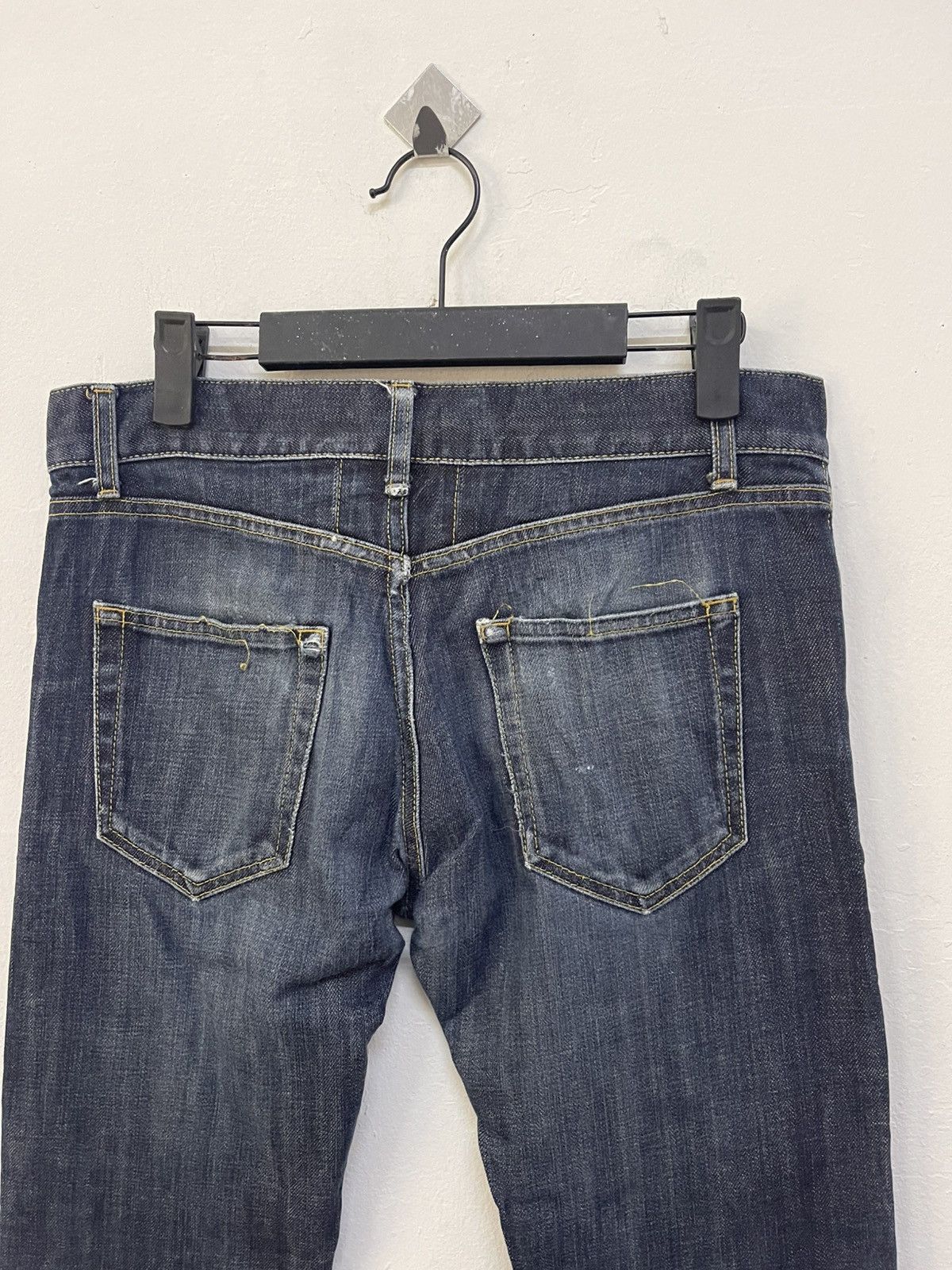 Saint Laurent Paris Saint Laurent D03 M/ST-LW indigo jeans Size US 30 / EU 46 - 5 Thumbnail