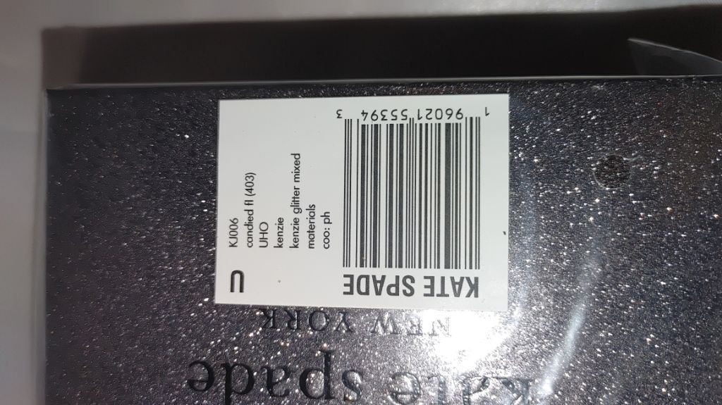 Kate Spade Kate Spade Kenzie Silver Glitter Card Holder NWT Size ONE SIZE - 5 Thumbnail