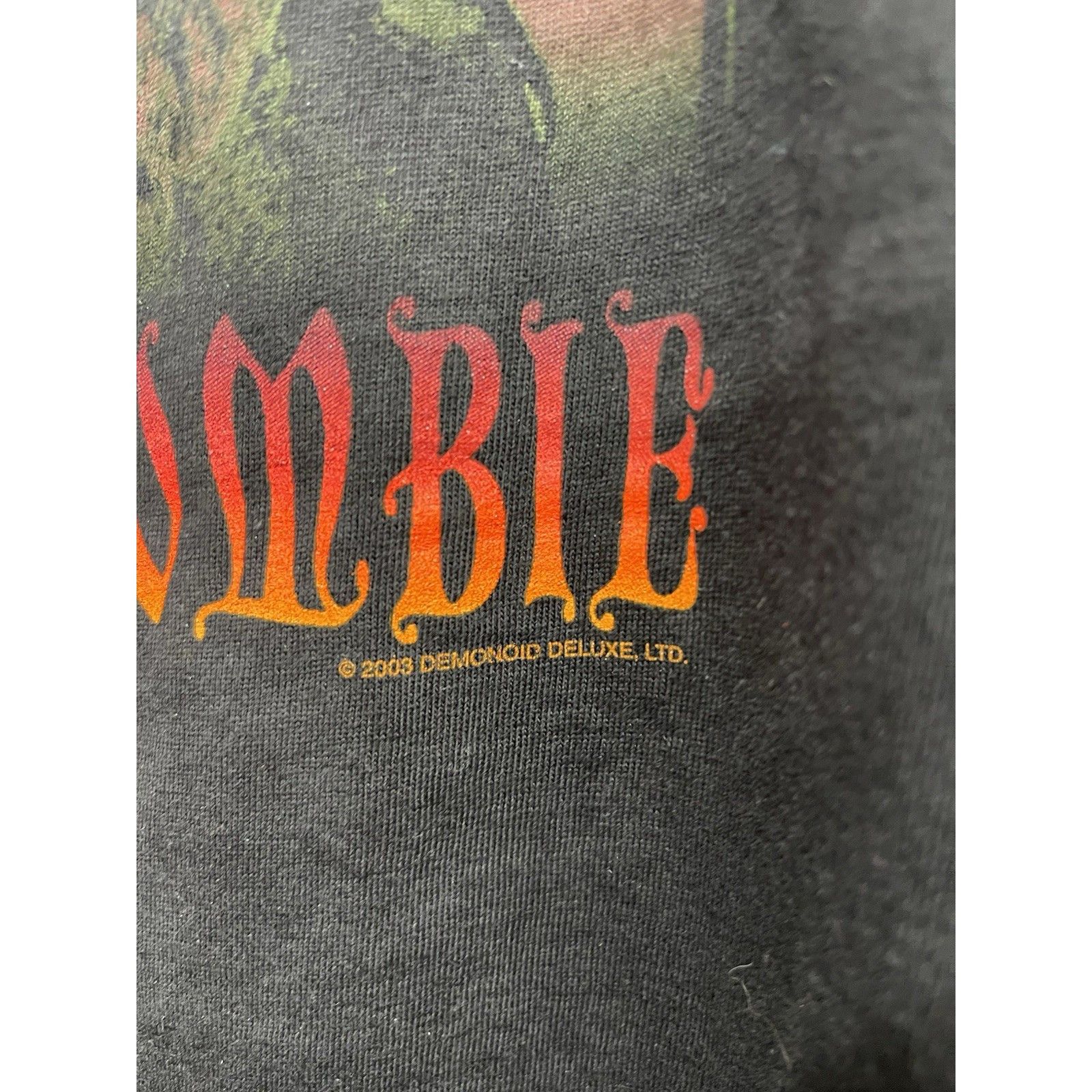 Other VINTAGE 2003 ROB ZOMBIE DEMONOID DELUXE SHIRT TENNESSEE RIVE Size US M / EU 48-50 / 2 - 6 Thumbnail