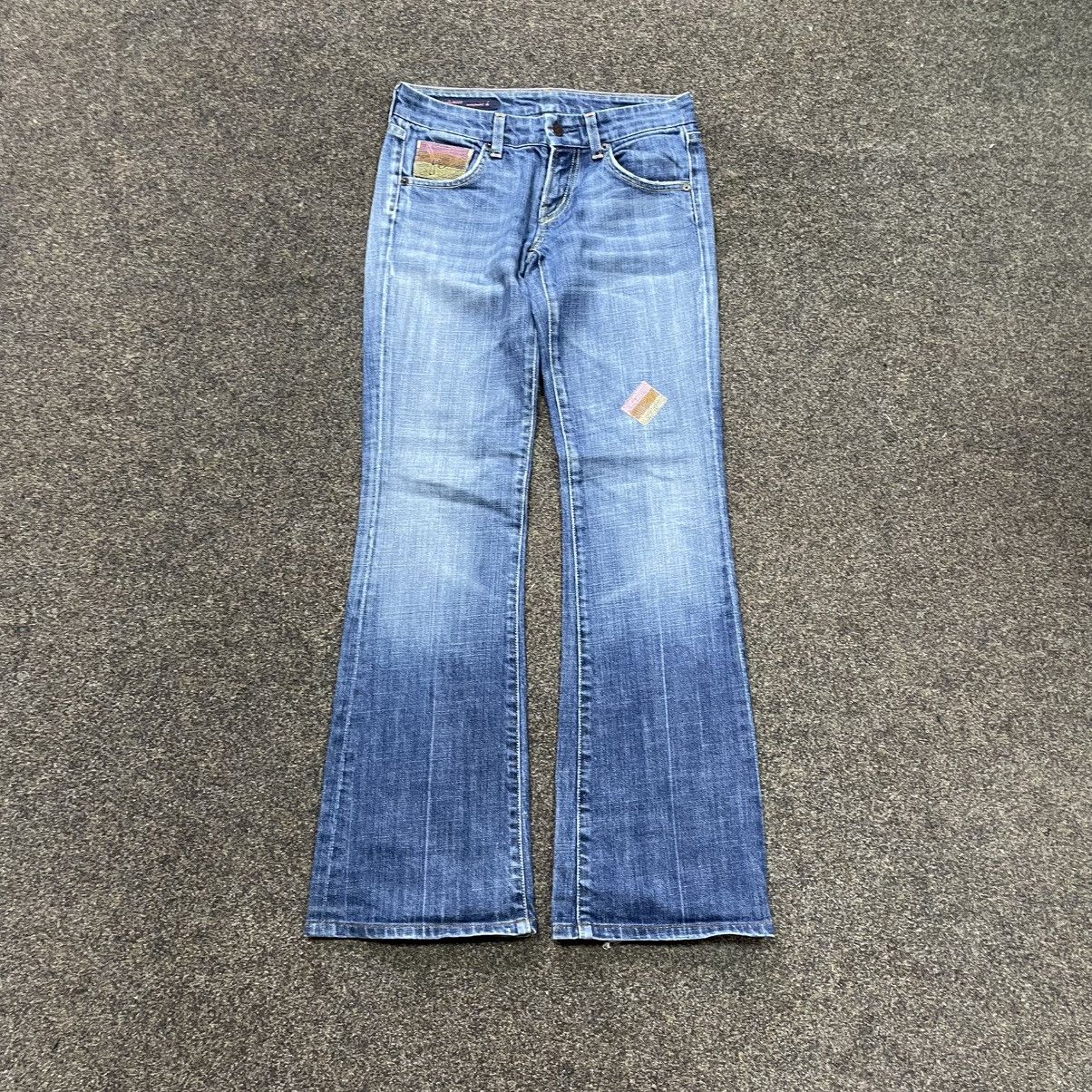 Vintage Vintage Y2K Baggy Wide Leg Distressed Flared Jeans Skate 30 Size US 30 / EU 46 - 9 Thumbnail