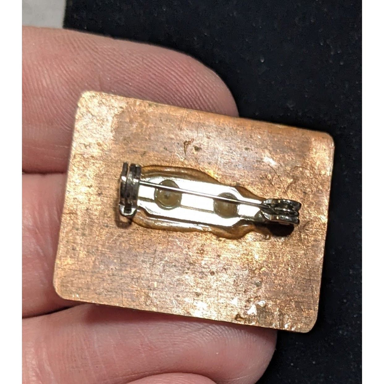 Other Upcycled Handmade Classic Art Print On Copper Brooch Size ONE SIZE - 4 Thumbnail