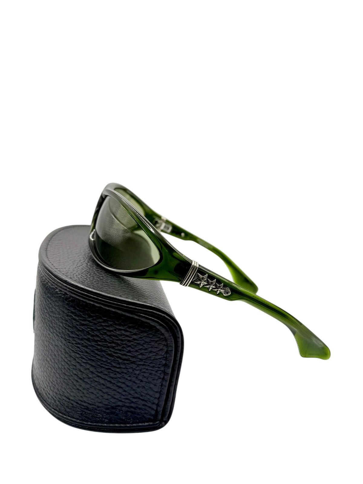 Chrome Hearts Chrome Hearts Spreader Glasses Green Size ONE SIZE - 8 Thumbnail