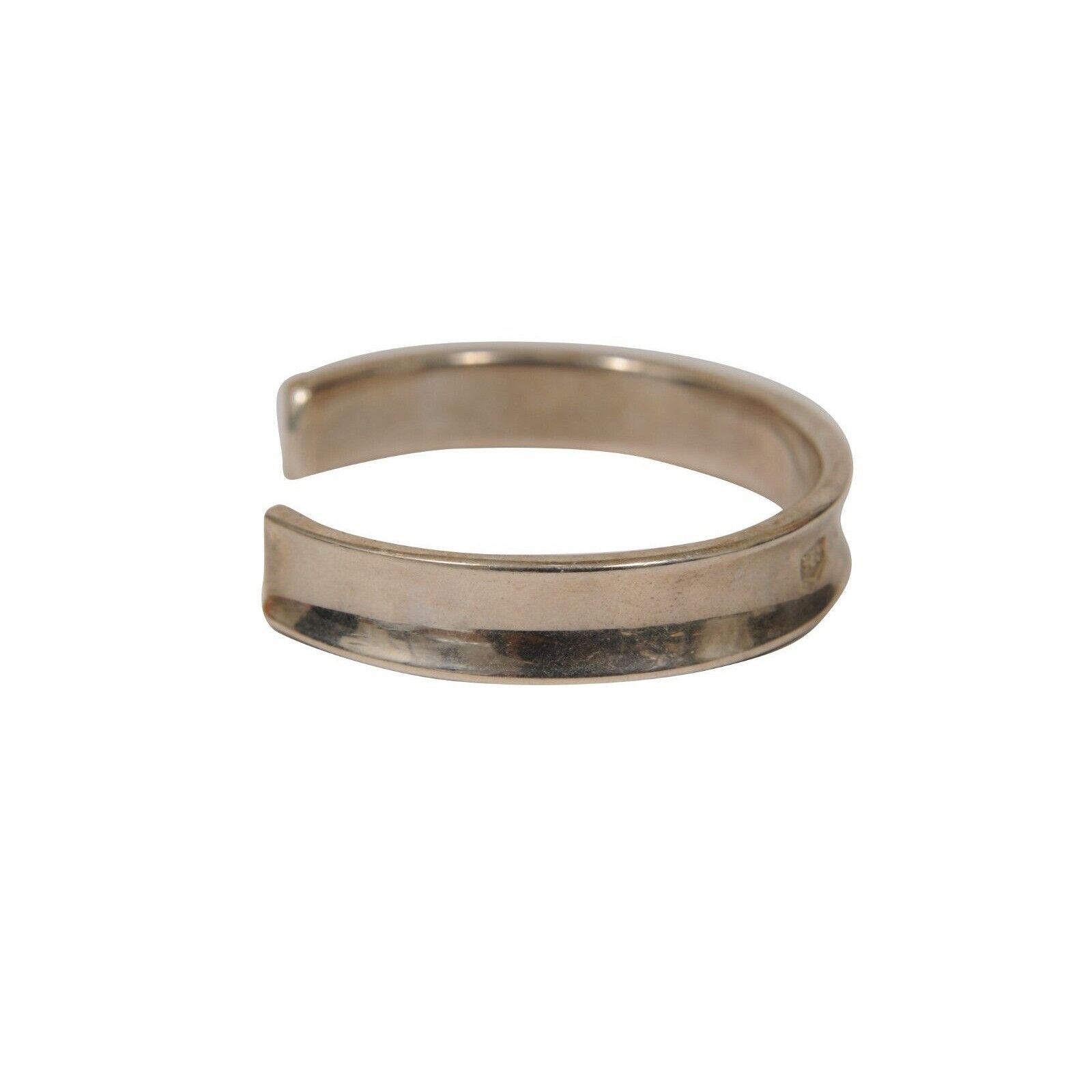1837 Sterling .925 Silver Wide Wrist Cuff Bracelet
