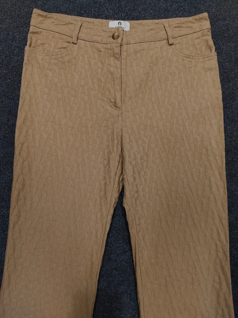Aigner Vtg Aigner Monogram Logo Trouser Size 28" / US 6 / IT 42 - 3 Thumbnail