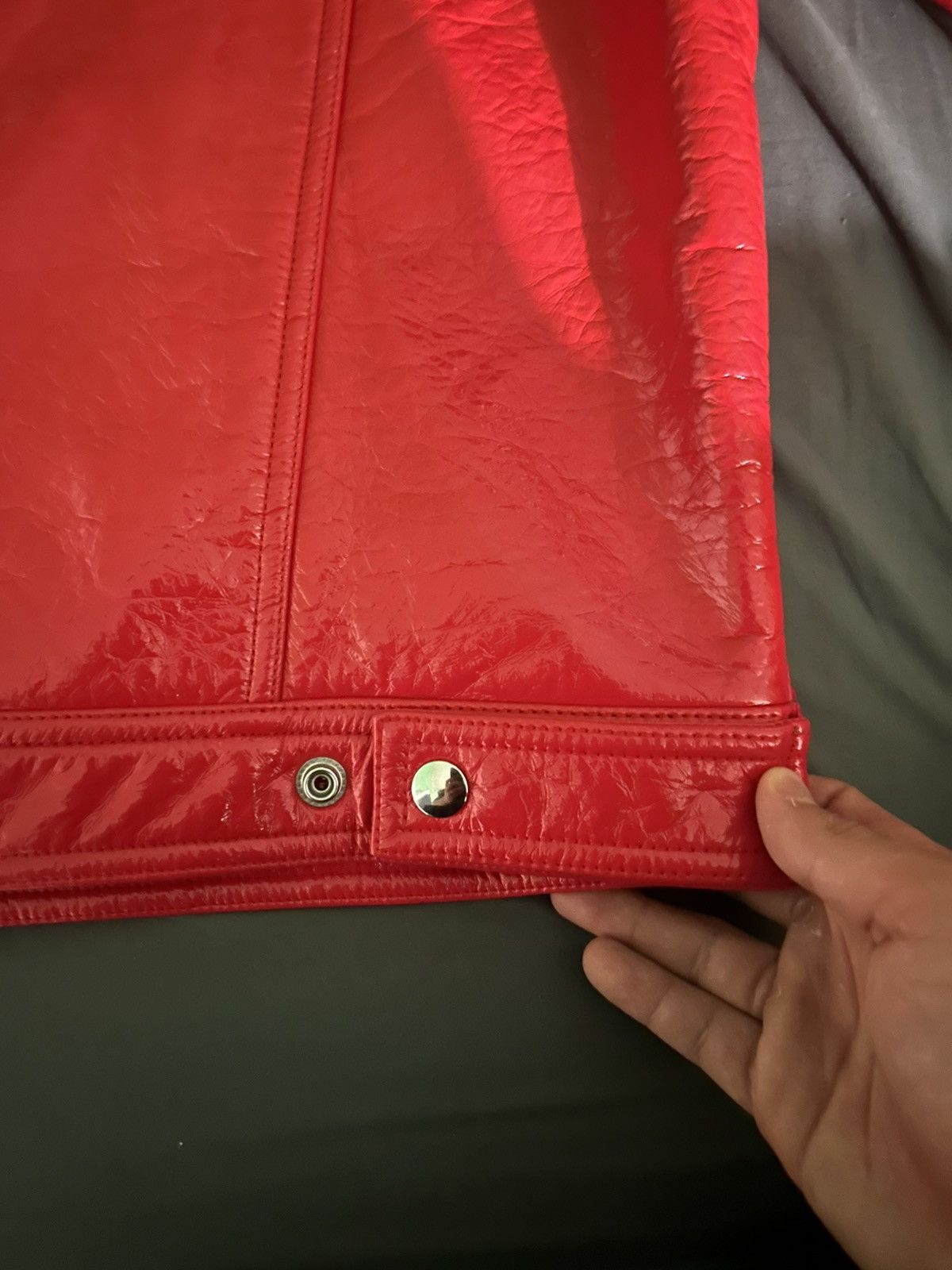 Diesel Diesel Red Vinyl Jacket Size US M / EU 48-50 / 2 - 10 Thumbnail