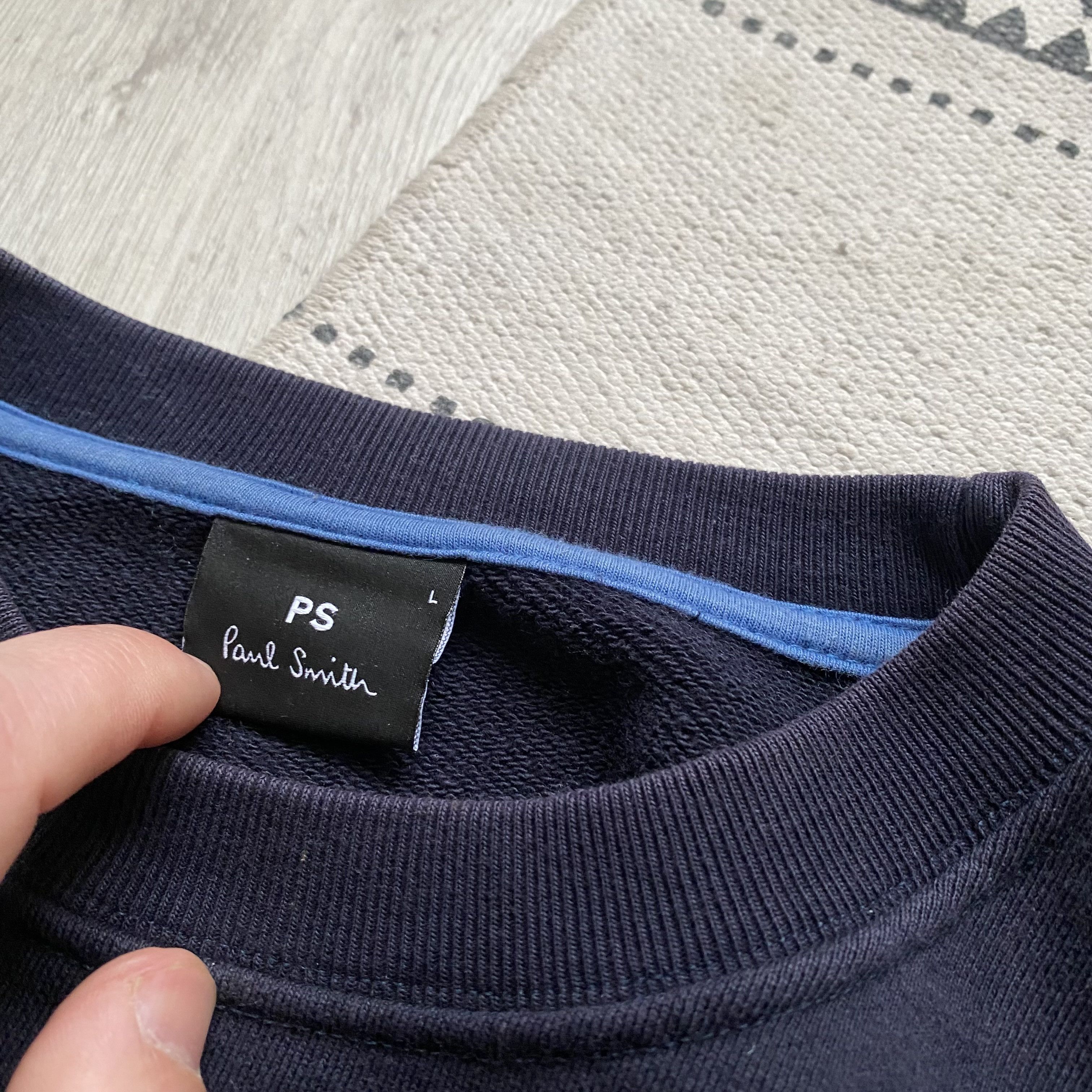 Paul Smith 💎Vintage Designer Paul Smith heavy sweatshirt Zebra logo Size US M / EU 48-50 / 2 - 6 Thumbnail