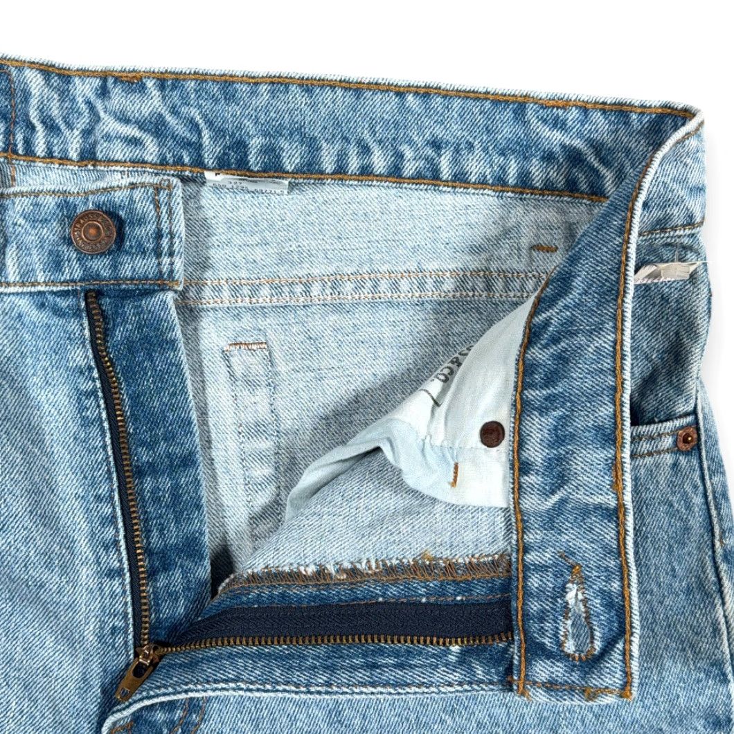 Levi's VINTAGE Levi's 512 Jeans Mens 32x32 Blue Light Wash Denim Deadsock USA 90s Slim Tapered 5-Pocket Mens Waist 32 Inseam 32 Size US 32 / EU 48 - 5 Thumbnail