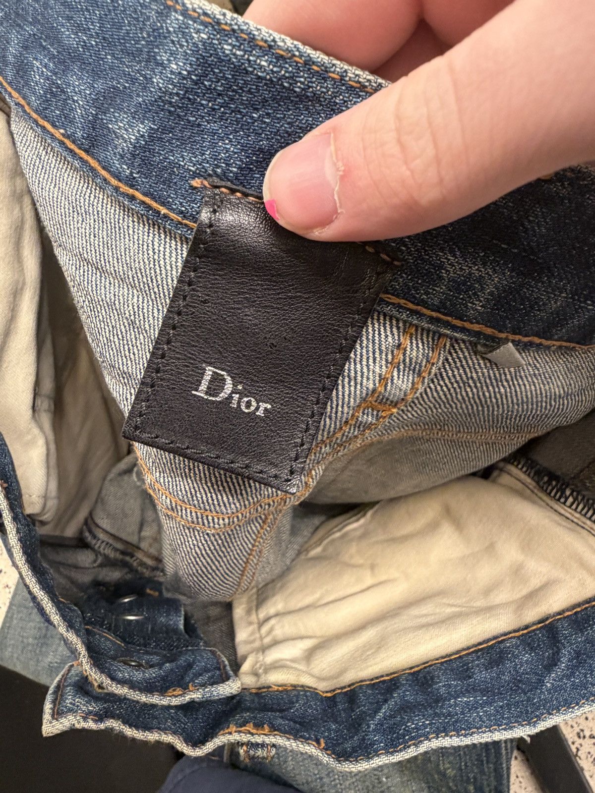 Dior AW06 Dior Homme Luster Waxed Clawmark Denim These Grey days Size US 30 / EU 46 - 7 Thumbnail