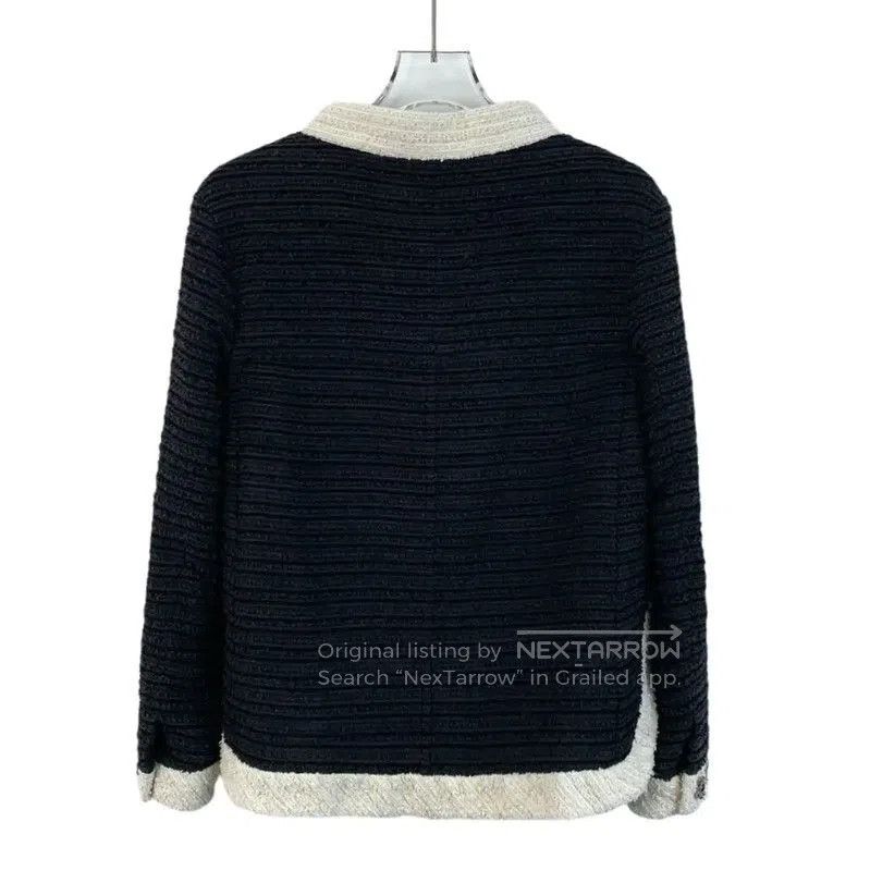 Chanel Chanel Black Cotton Women's Jacket . Size XS / US 0-2 / IT 36-38 - 2 Thumbnail