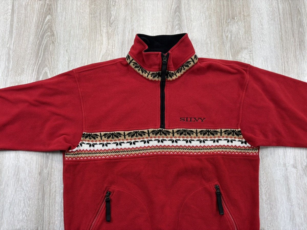Vintage Womens fleece jacket Walking Silvy Size M Size M / US 6-8 / IT 42-44 - 3 Thumbnail