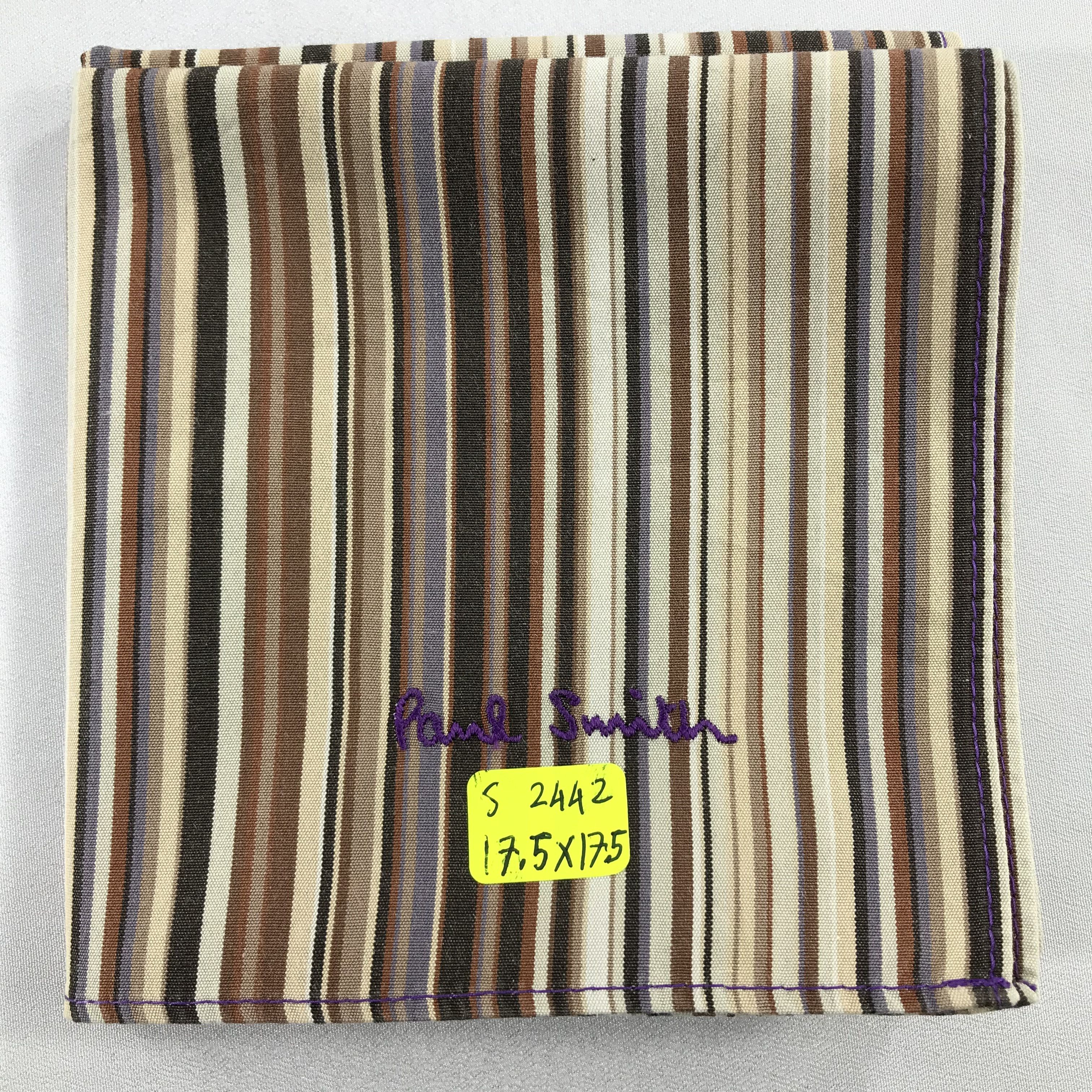Paul Smith × Vintage Paul Smith Bandana / Handkerchief / Neckerchief - S2442 Size ONE SIZE - 5 Thumbnail