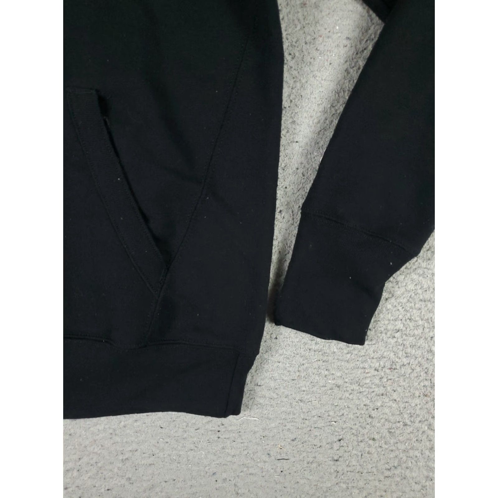 Champion VINTAGE Champion Hoodie Pullover Mens S Black Casual Knit Logo Spring Fall Winter Outdoor Sports Size US S / EU 44-46 / 1 - 4 Thumbnail