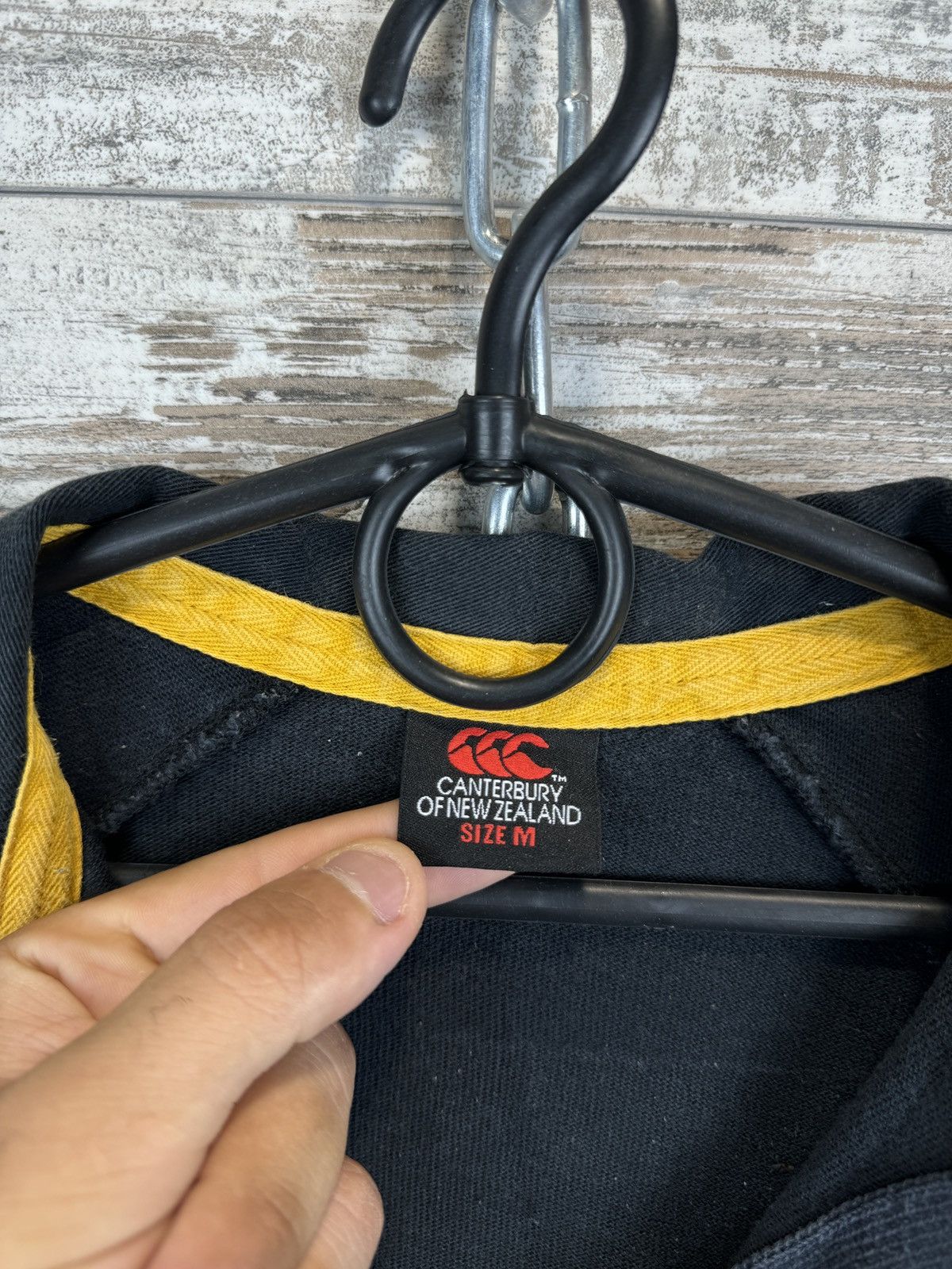 Canterbury of New Zealand Mens Vintage CANTERBURY OFNEW ZEALAND WASPS rugby T-shirt Size US M / EU 48-50 / 2 - 9 Thumbnail