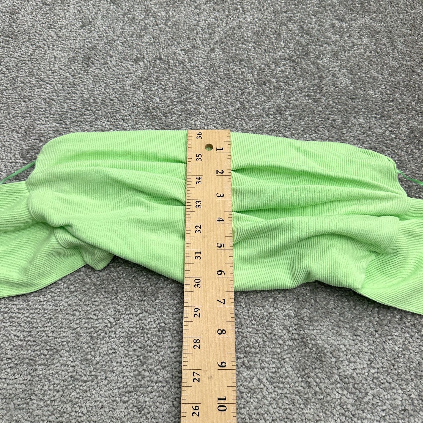 superdown Super Down Top Cropped Womens Medium Apple Green Off Shoulder Long Sleeve Knit Size M / US 6-8 / IT 42-44 - 6 Thumbnail