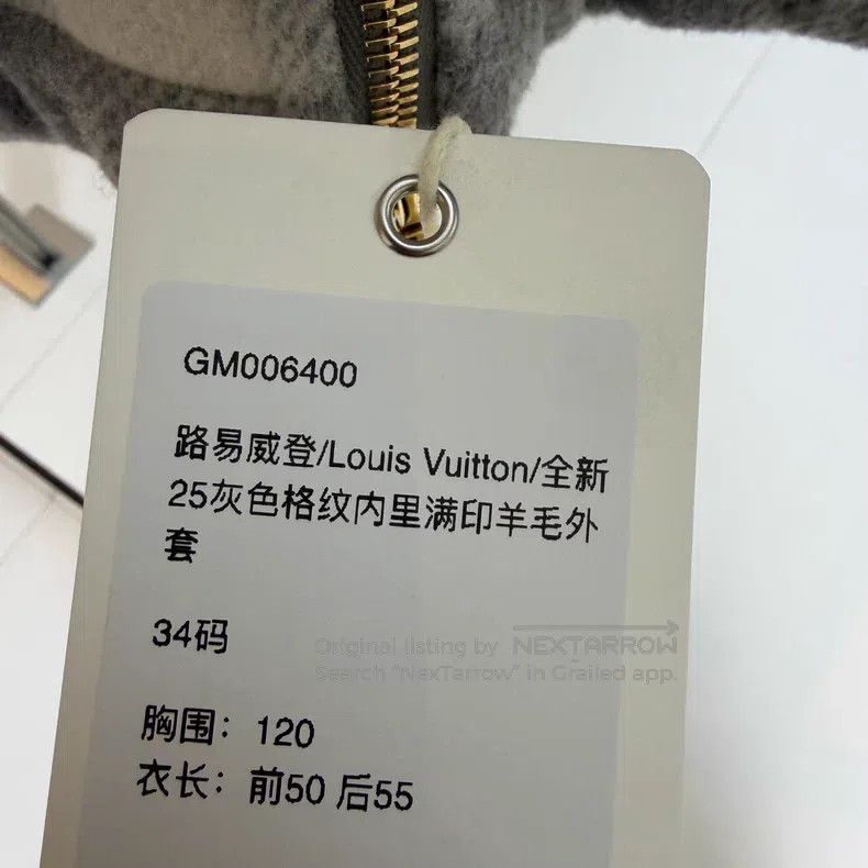 Louis Vuitton Louis Vuitton 25 grey plaid full print wool jacket Size XXS / US 00 / IT 34 - 6 Thumbnail