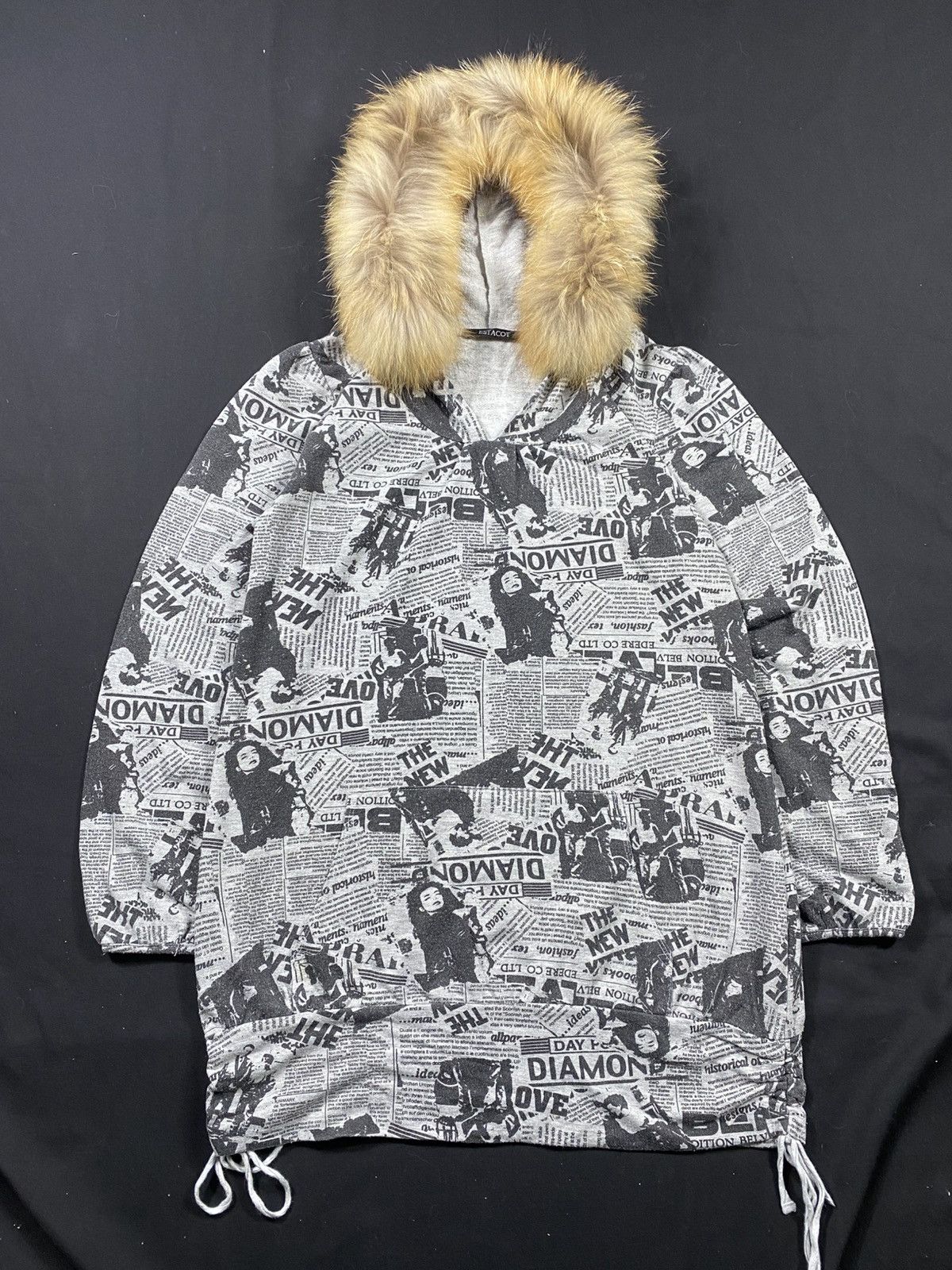 If Six Was Nine × Japanese Brand × Le Grande Bleu (L.G.B.) Japanese Estacot Fur Hoodie HystericGlamour Style Lgb Size US M / EU 48-50 / 2 - 1 Thumbnail