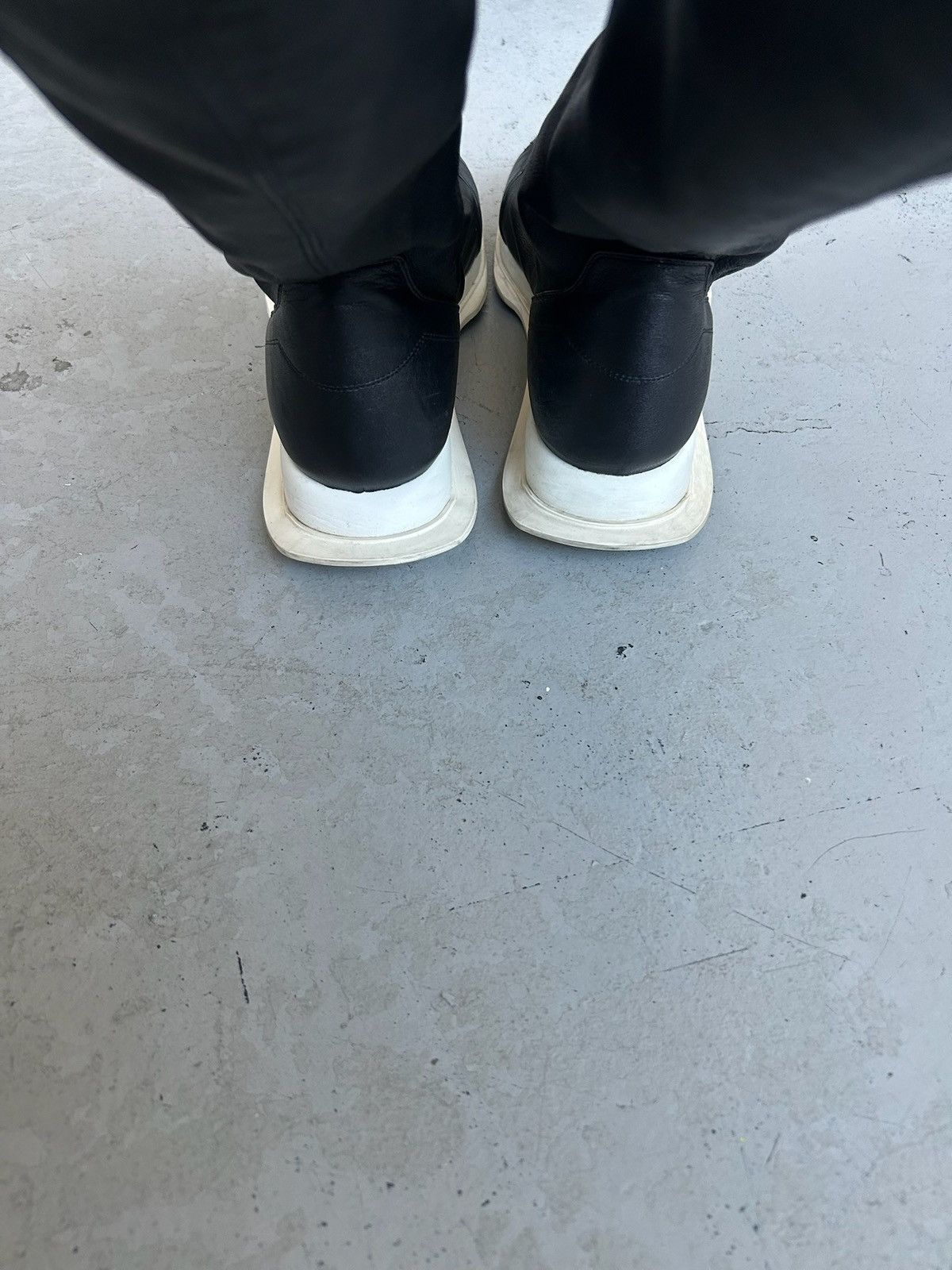 Rick Owens Rick Owens Oblique Runner Stretch Sock Boots Size US 11 / EU 44 - 4 Thumbnail
