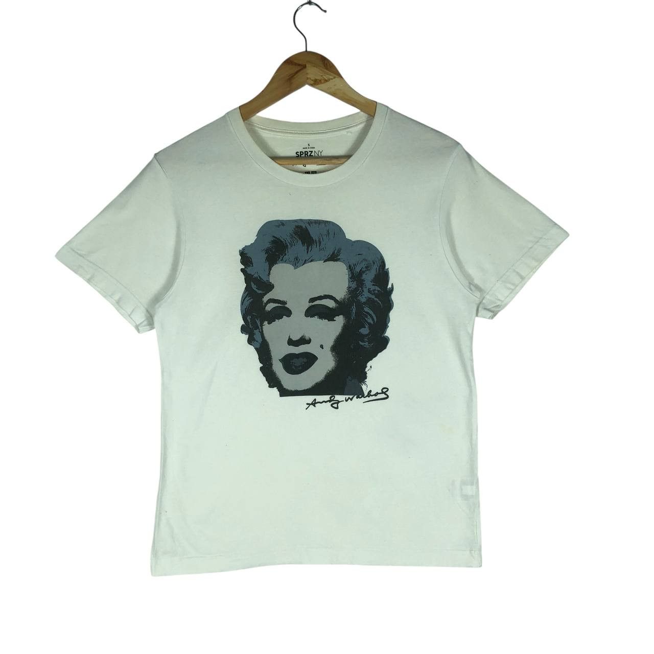 Andy Warhol × Vintage Vintage Andy Warhol SPRZ NY uniqlo T-shirt Size US S / EU 44-46 / 1 - 1 Thumbnail
