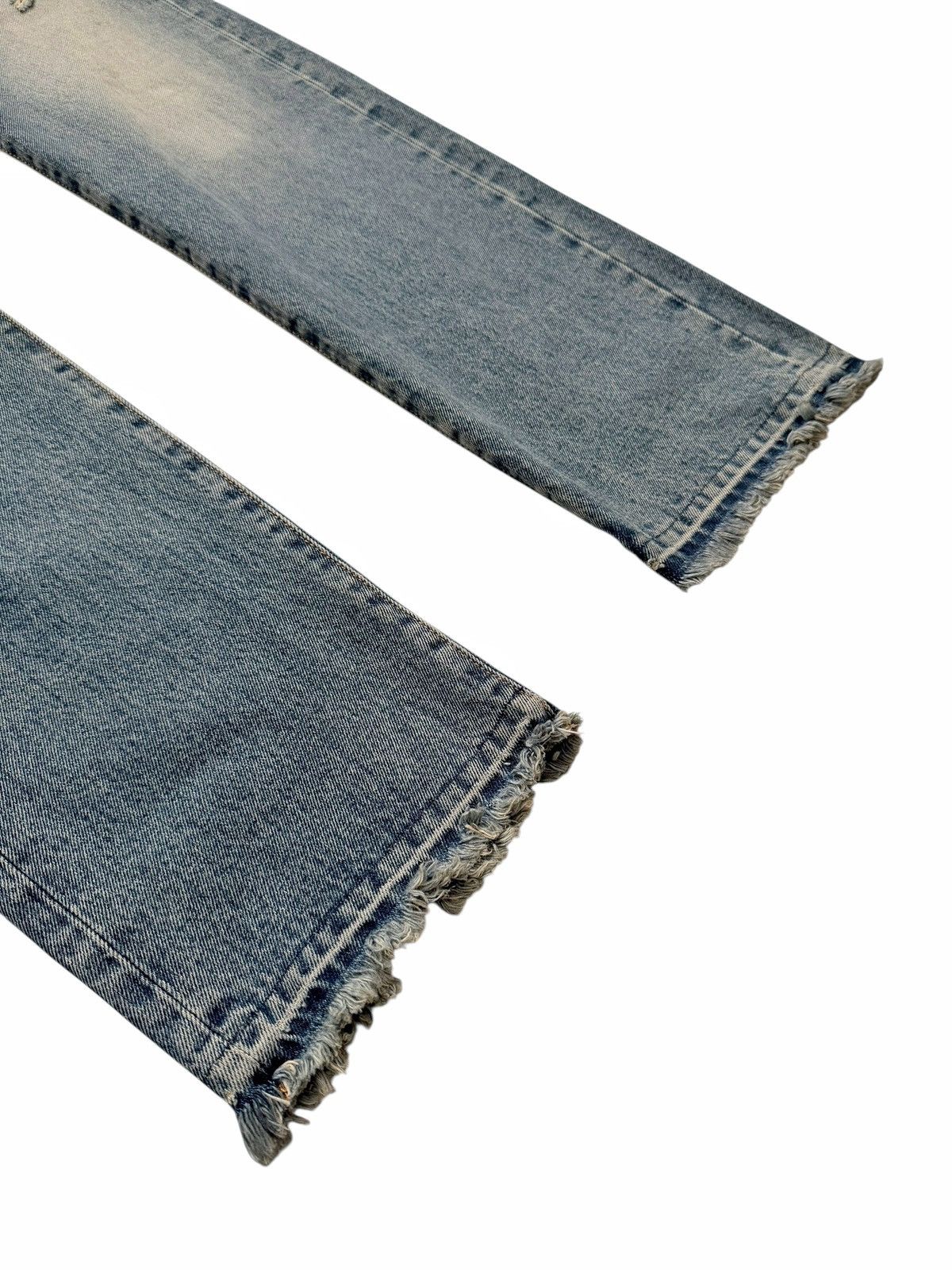 424 Italian Distressed Blue Denim Size US 36 / EU 52 - 4 Thumbnail