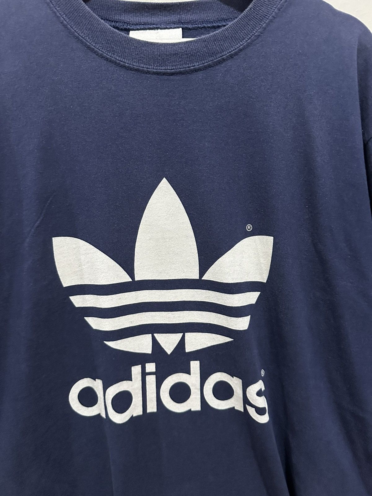Adidas Adidas Big Logo x Tshirt Size US M / EU 48-50 / 2 - 2 Thumbnail