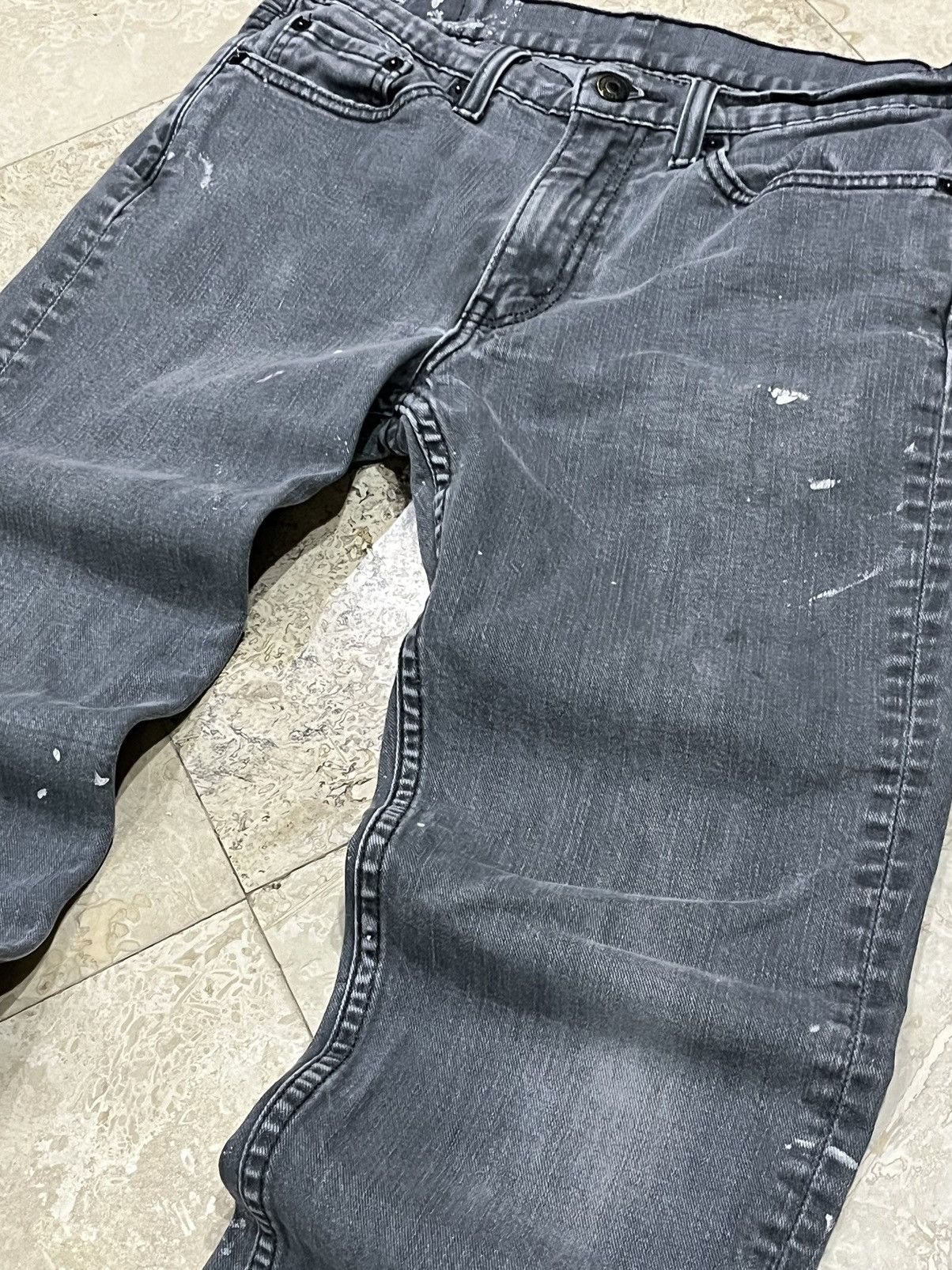 Levi's Levi’s 514 Painters Distressed Jeans Size US 32 / EU 48 - 10 Thumbnail