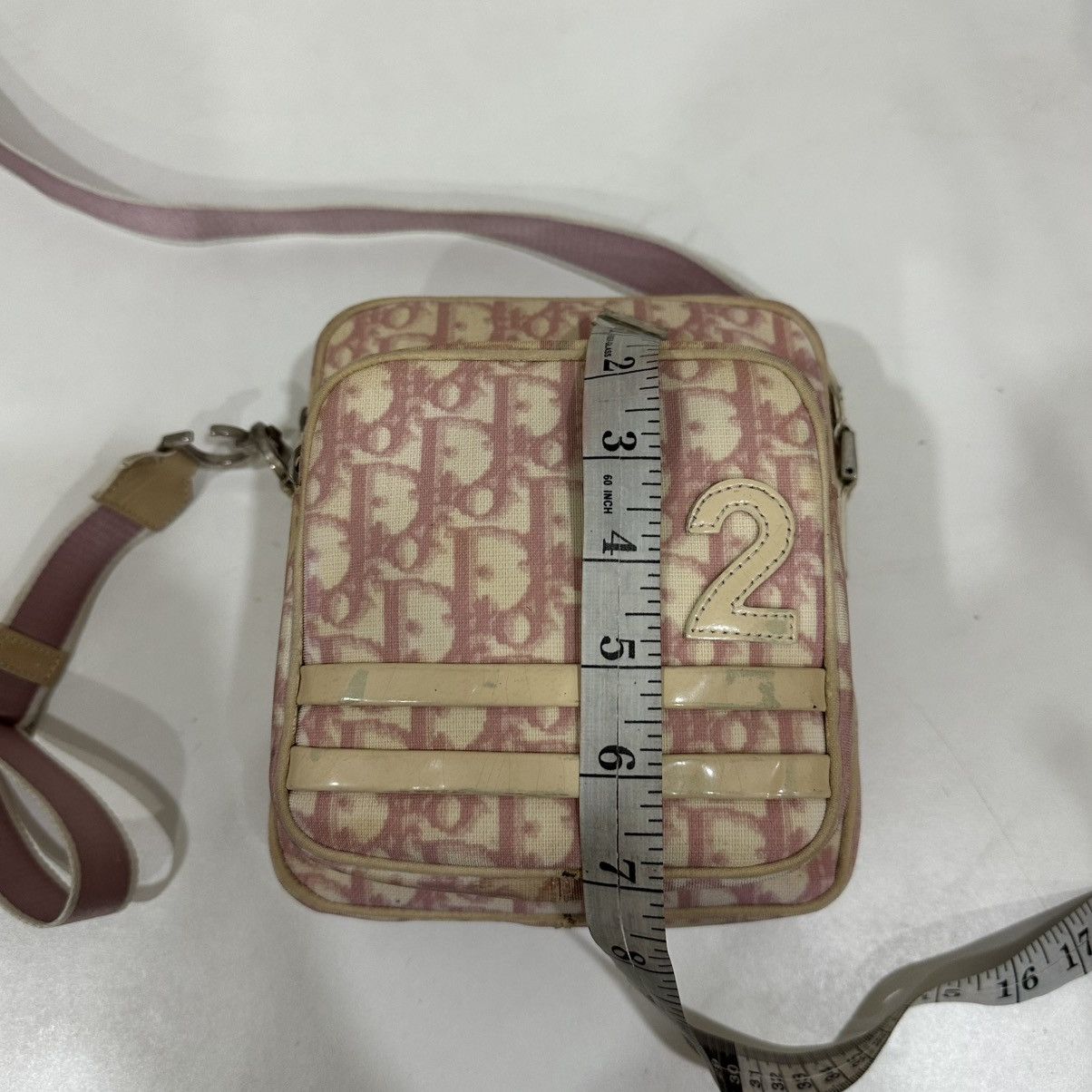 Dior ‼️LASTDROP‼️CHRISTIAN DIOR NO.2 TROTTER SHOULDER CROSSBODY BAG Size ONE SIZE - 9 Thumbnail