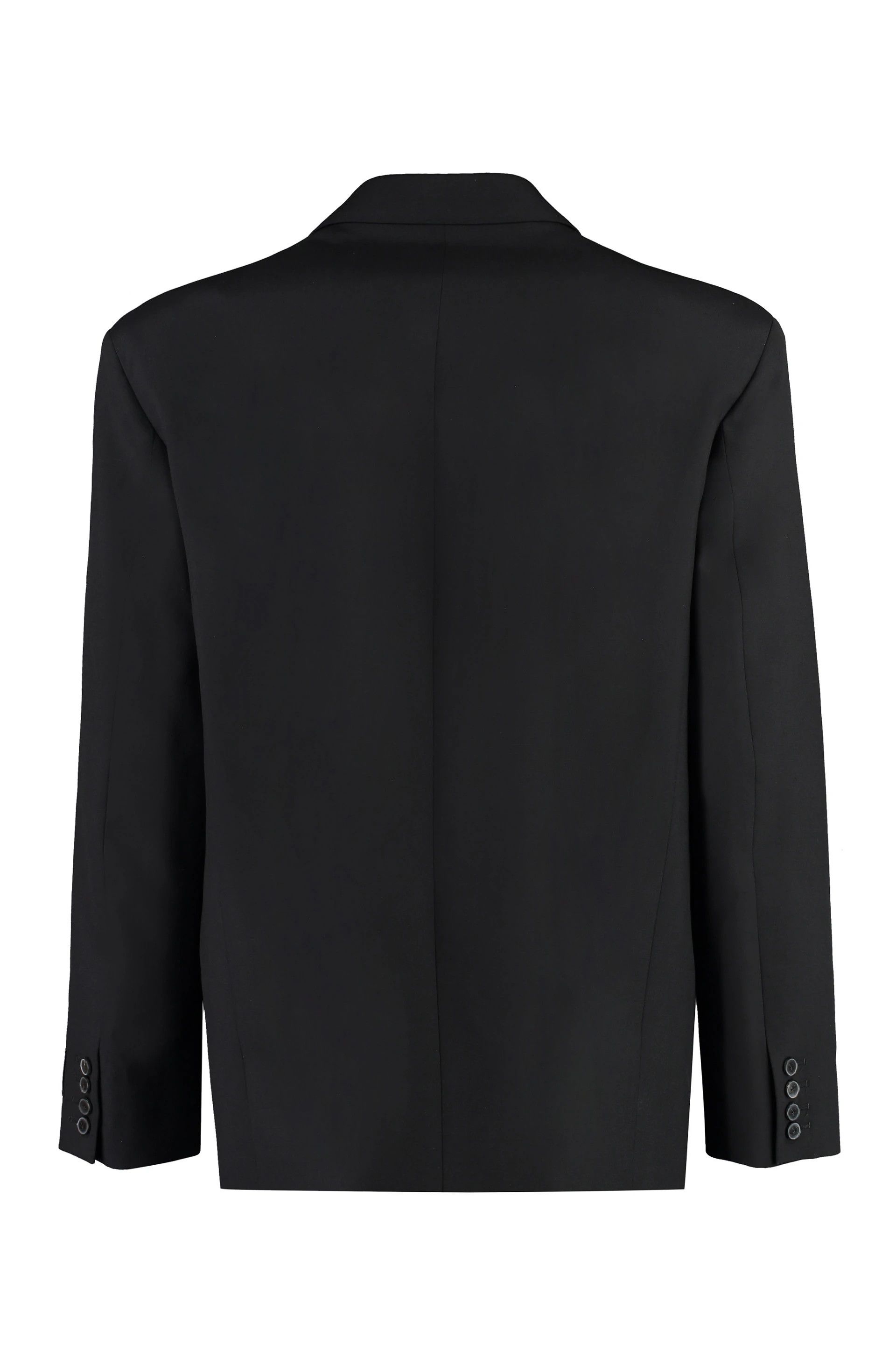 Valentino o1y0525 Blazer in Black Size US M / EU 48-50 / 2 - 2 Thumbnail