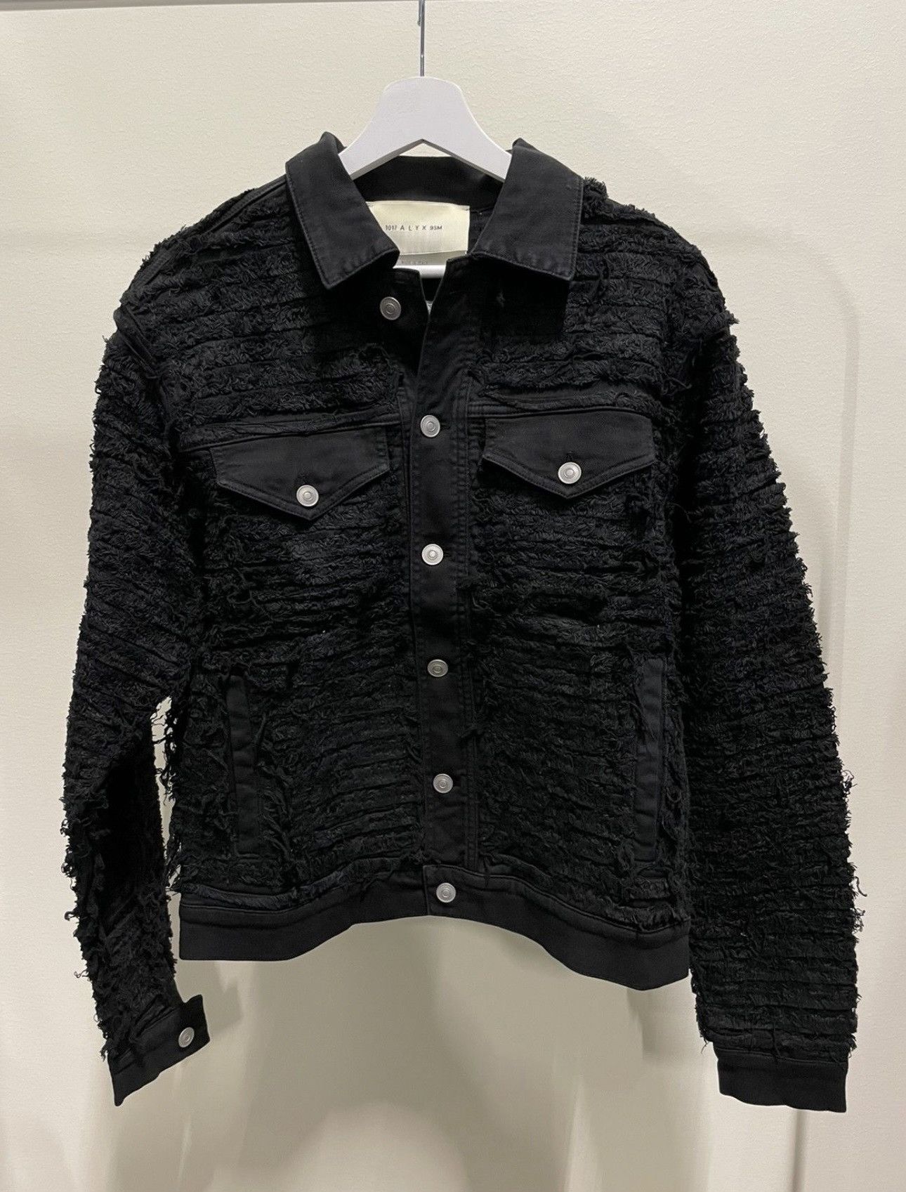 1017 ALYX 9SM 1017 ALYX 9SM X Blackmeans Distressed Denim Jacket 2000$ Size US L / EU 52-54 / 3 - 1 Thumbnail