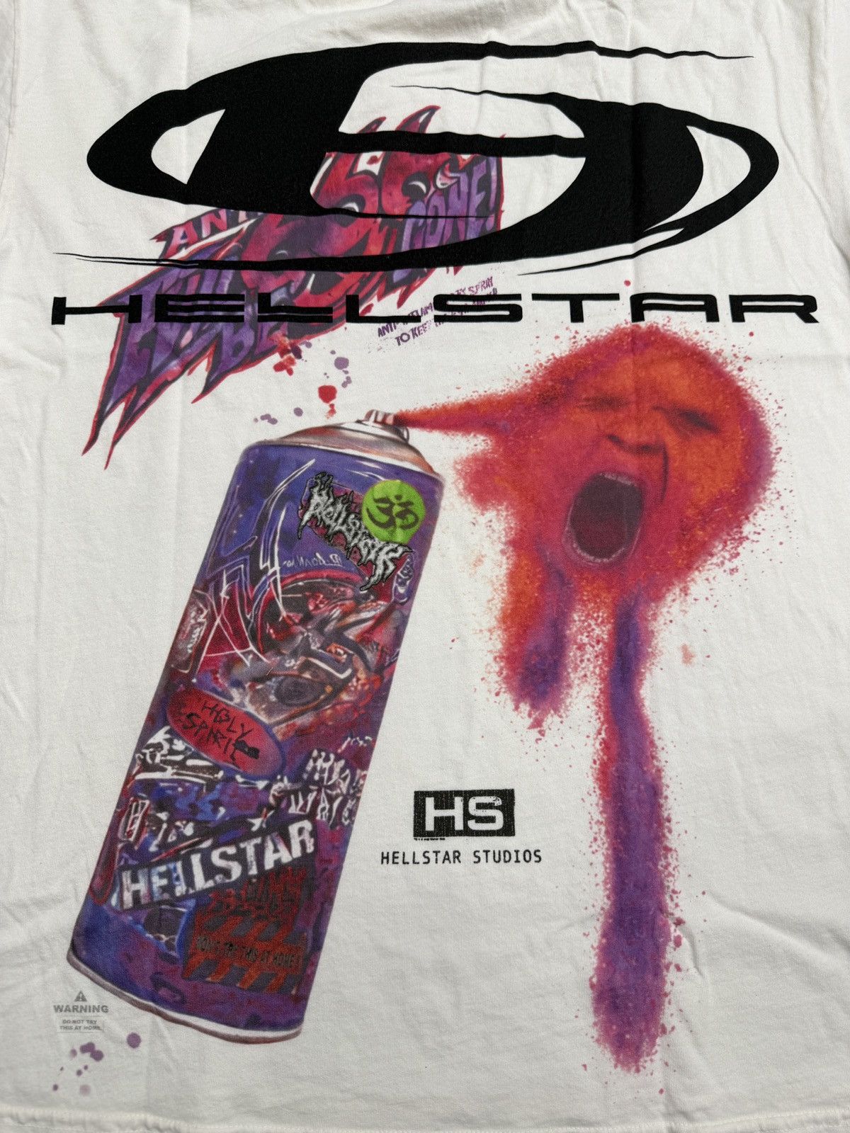 HELLSTAR Hellstar Spray Paint Kid T-shirt Size US S / EU 44-46 / 1 - 5 Thumbnail