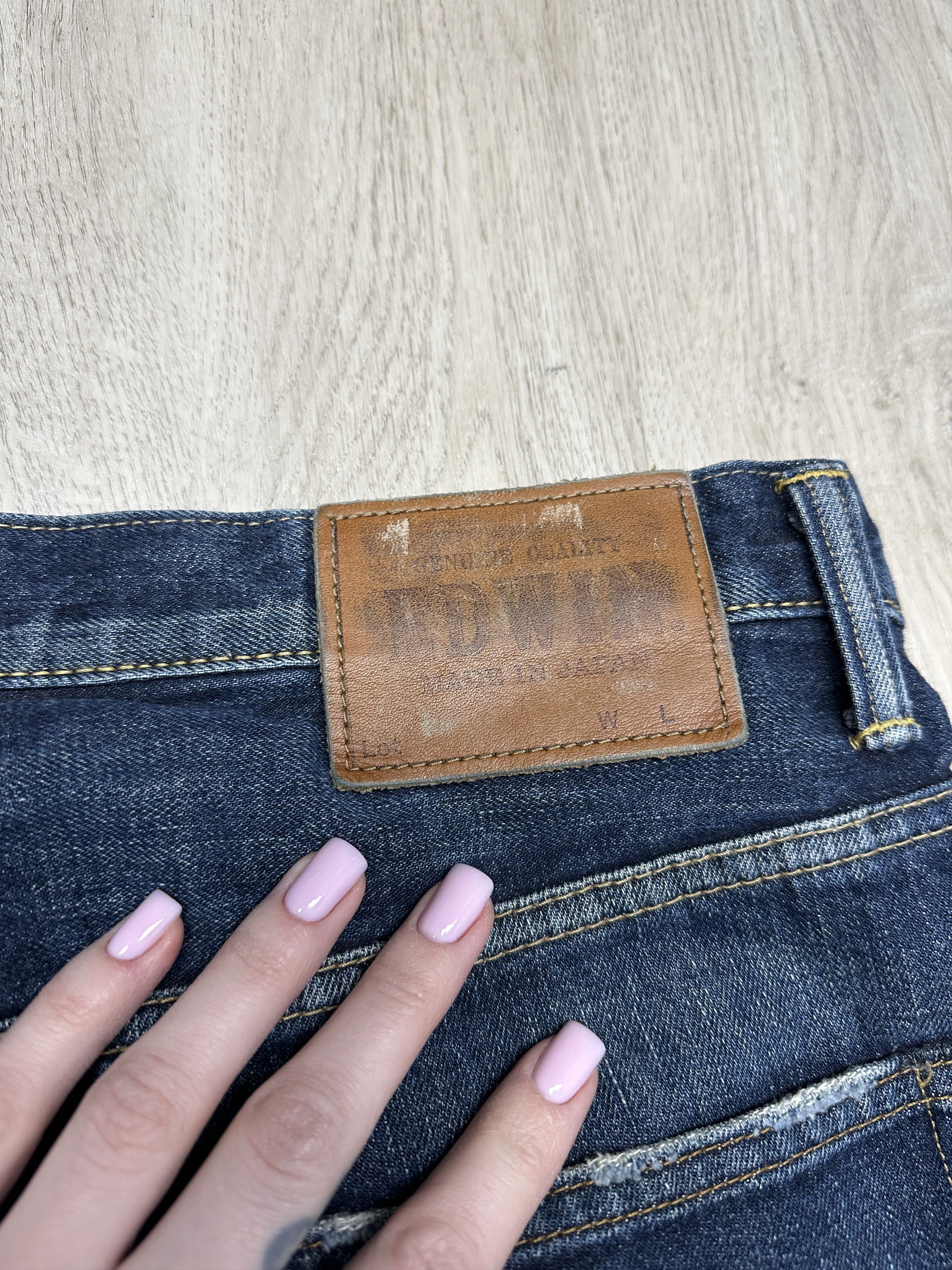Edwin Edwin Vintage Mens Salvage Denim Pants Jeans Size US 32 / EU 48 - 12 Thumbnail