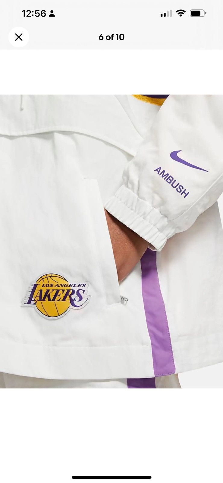 Ambush Design × Nike Nike x Ambush Lakers Jacket Size XL / US 12-14 / IT 48-50 - 6 Thumbnail