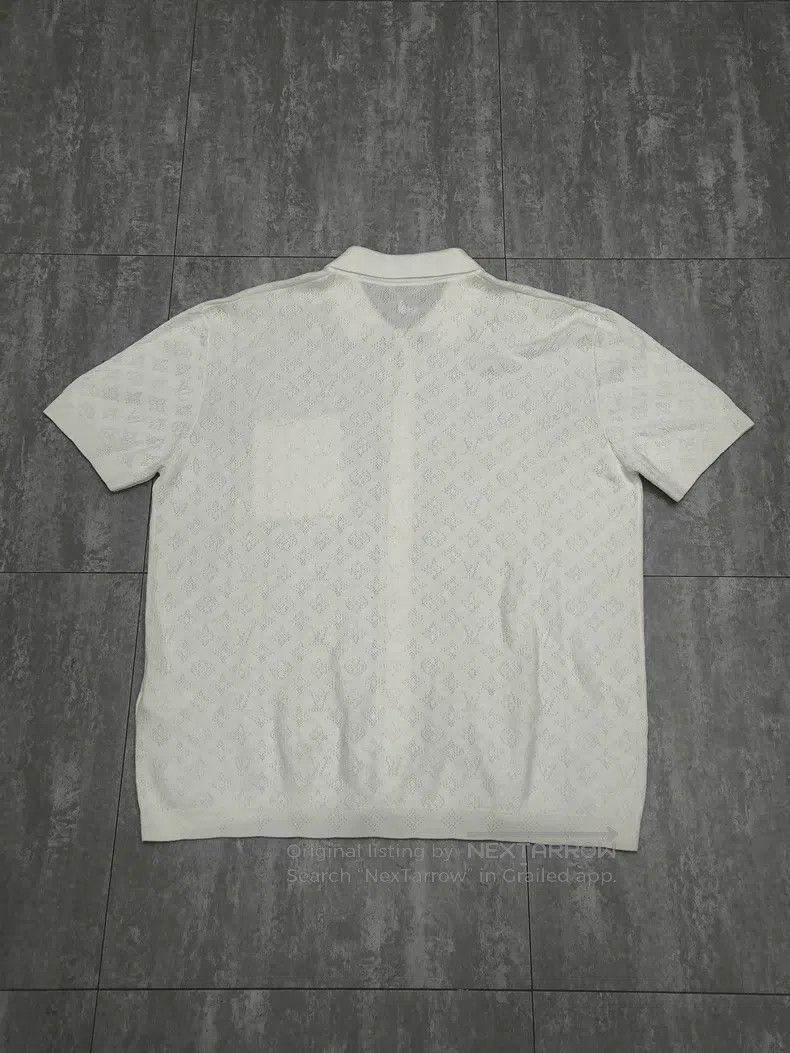 Louis Vuitton Louis Vuitton Full-print presbyopic knit short-sleeve shir Size US XL / EU 56 / 4 - 2 Thumbnail