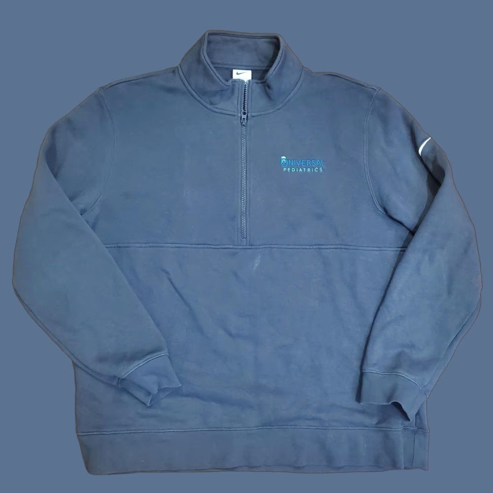 Nike Nike Club Fleece Quarter Zip Sweatshirt Mens 2XL Dark Gray Pullover DX6718-060 Size US XXL / EU 58 / 5 - 1 Thumbnail