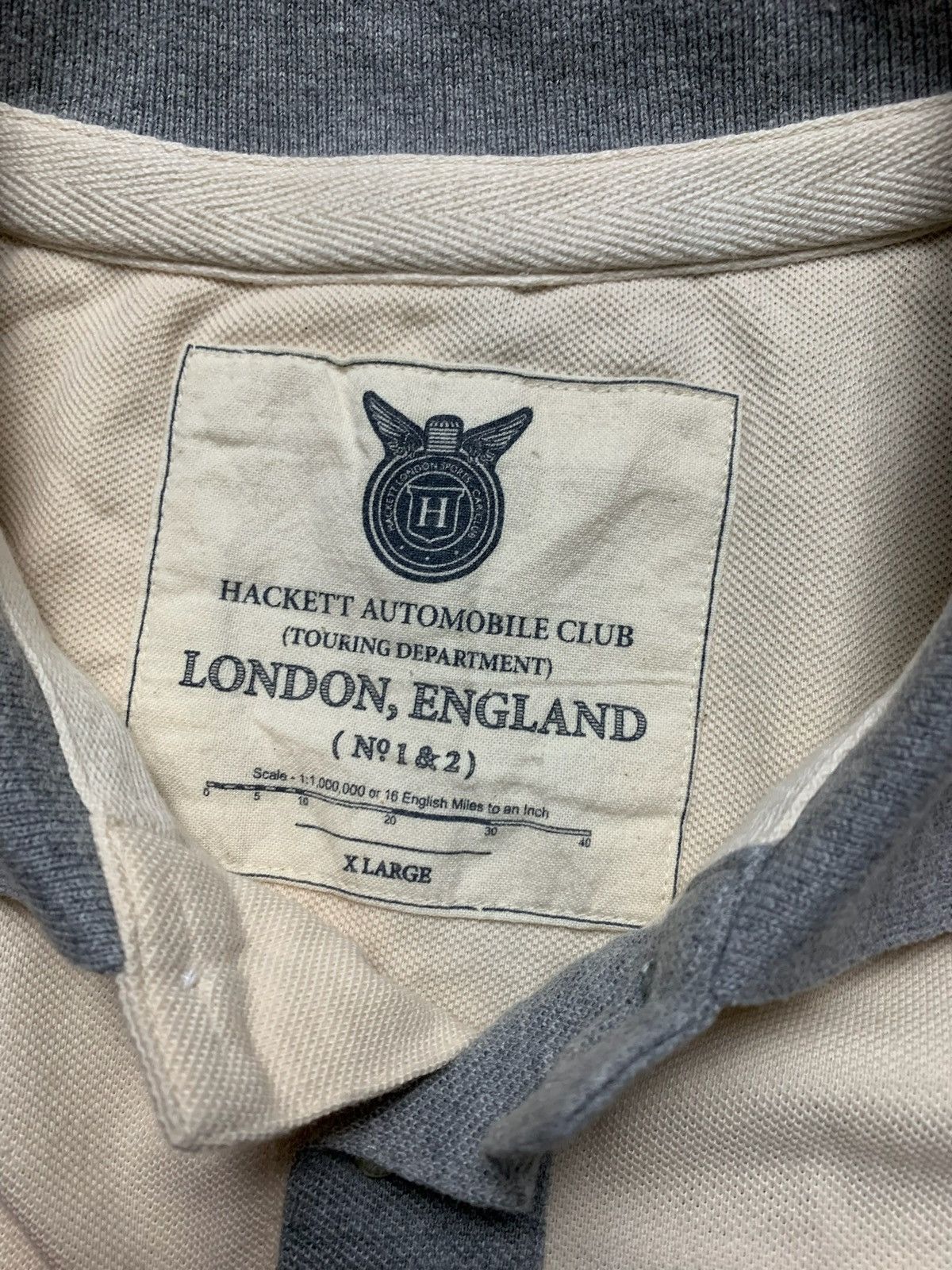 Hackett × Vintage Vintage Hackett Aston Martin racing rugby shirt jersey rare Size US XL / EU 56 / 4 - 5 Thumbnail